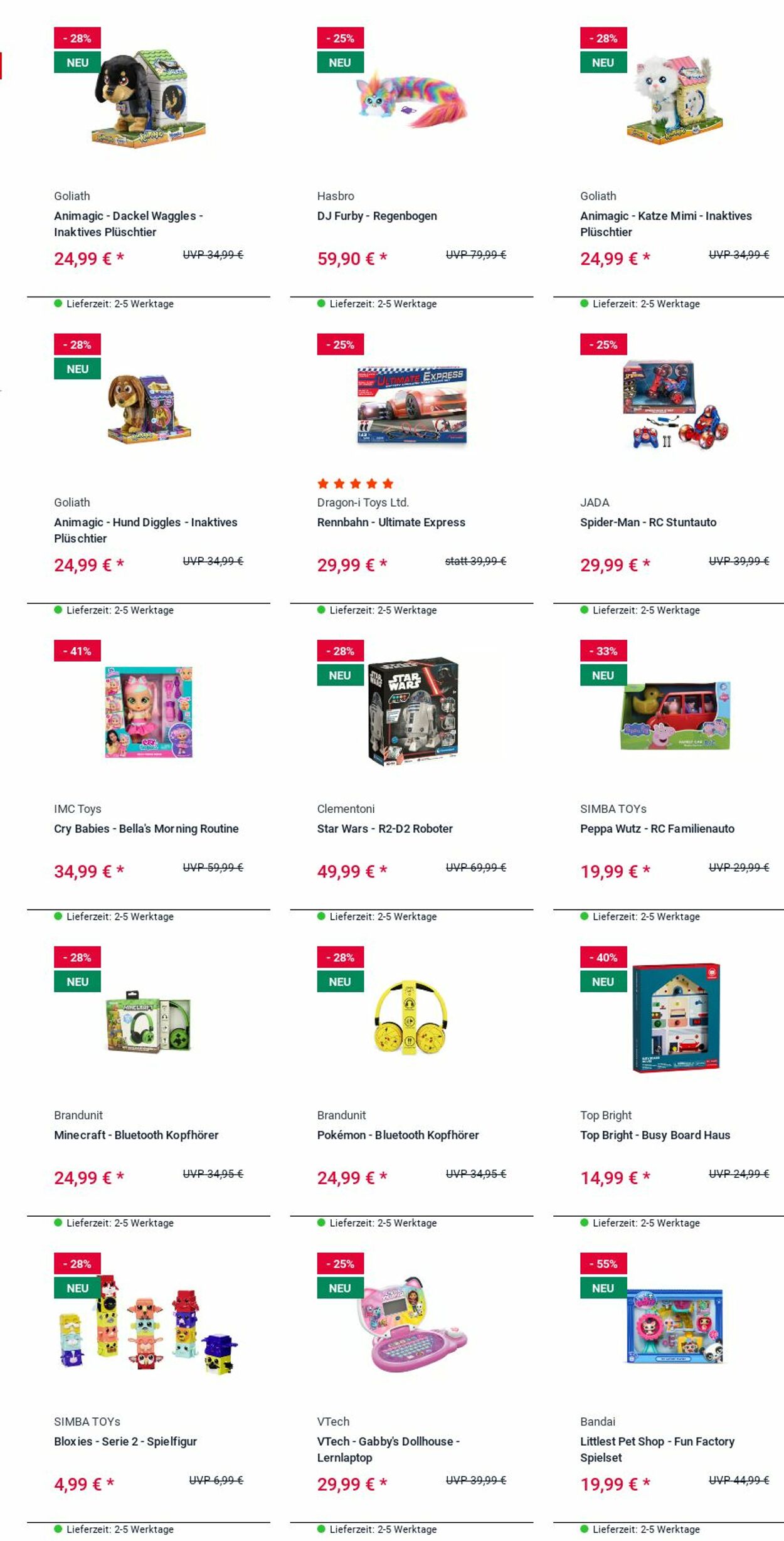 Prospekt Rofu Kinderland 10.11.2025 - 19.11.2025