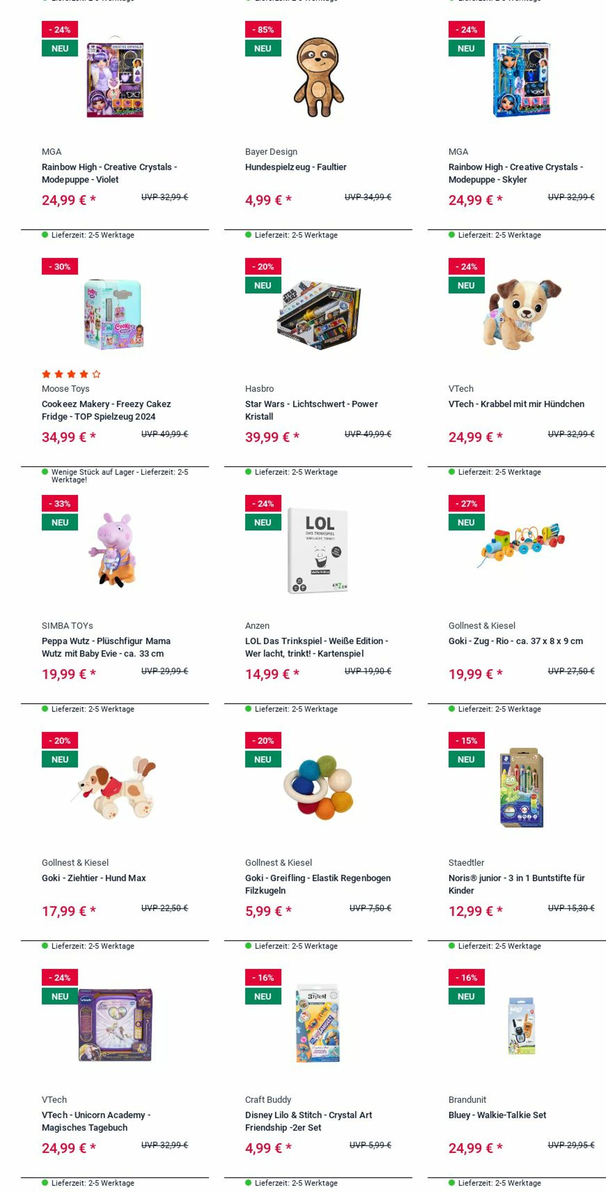 Prospekt Rofu Kinderland 10.11.2025 - 19.11.2025