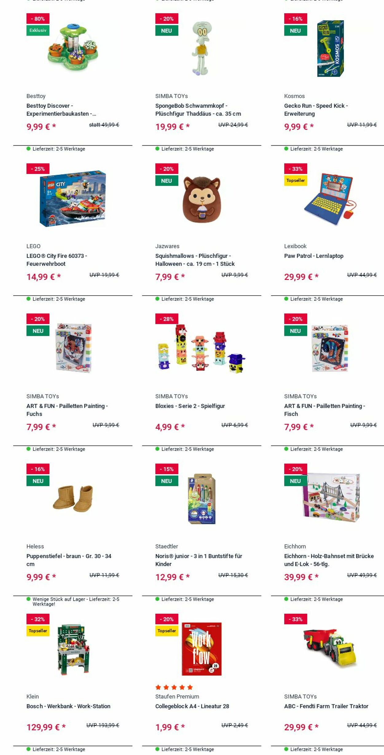 Prospekt Rofu Kinderland 24.11.2025 - 03.12.2025