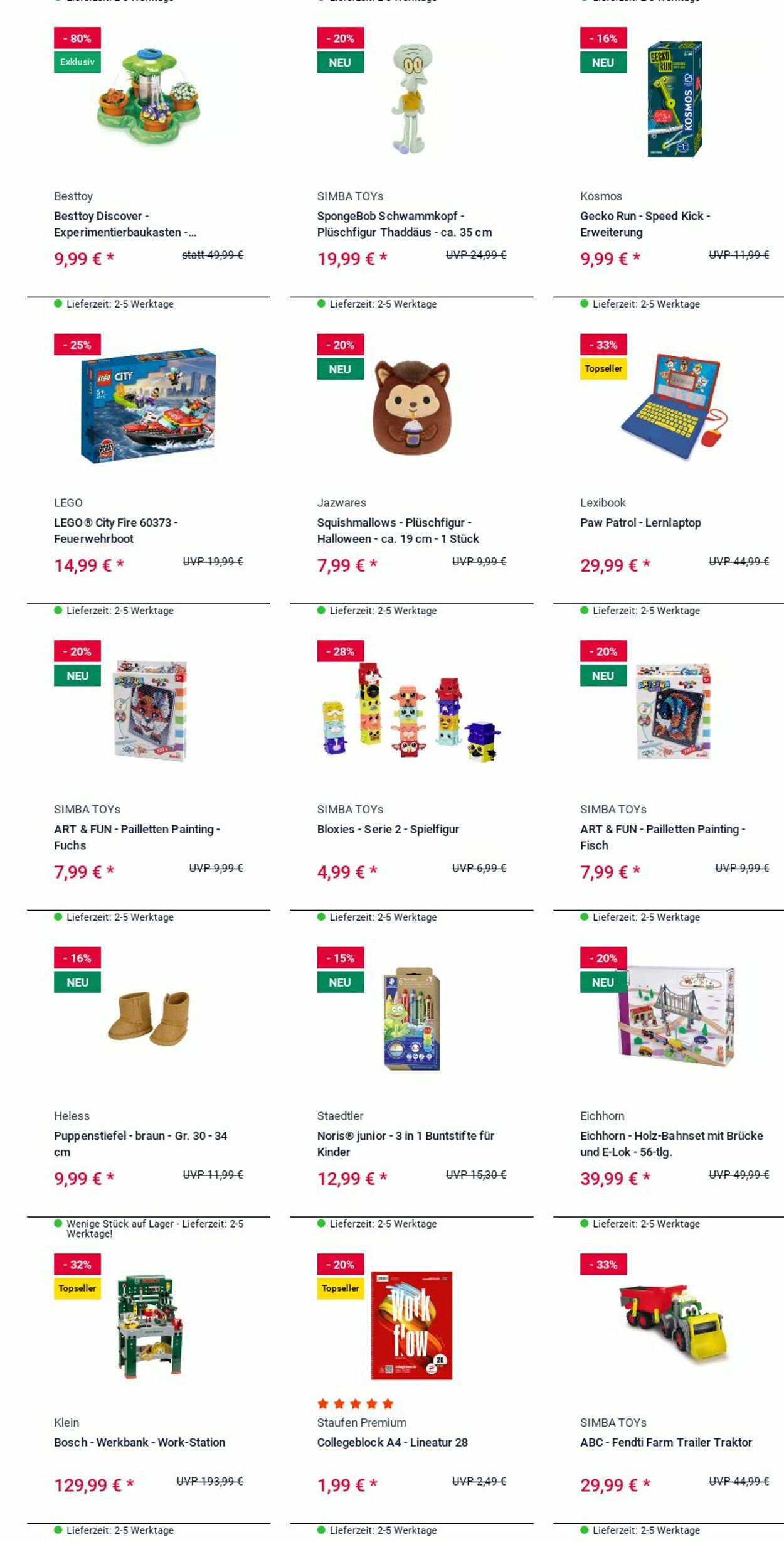Prospekt Rofu Kinderland 24.11.2025 - 03.12.2025