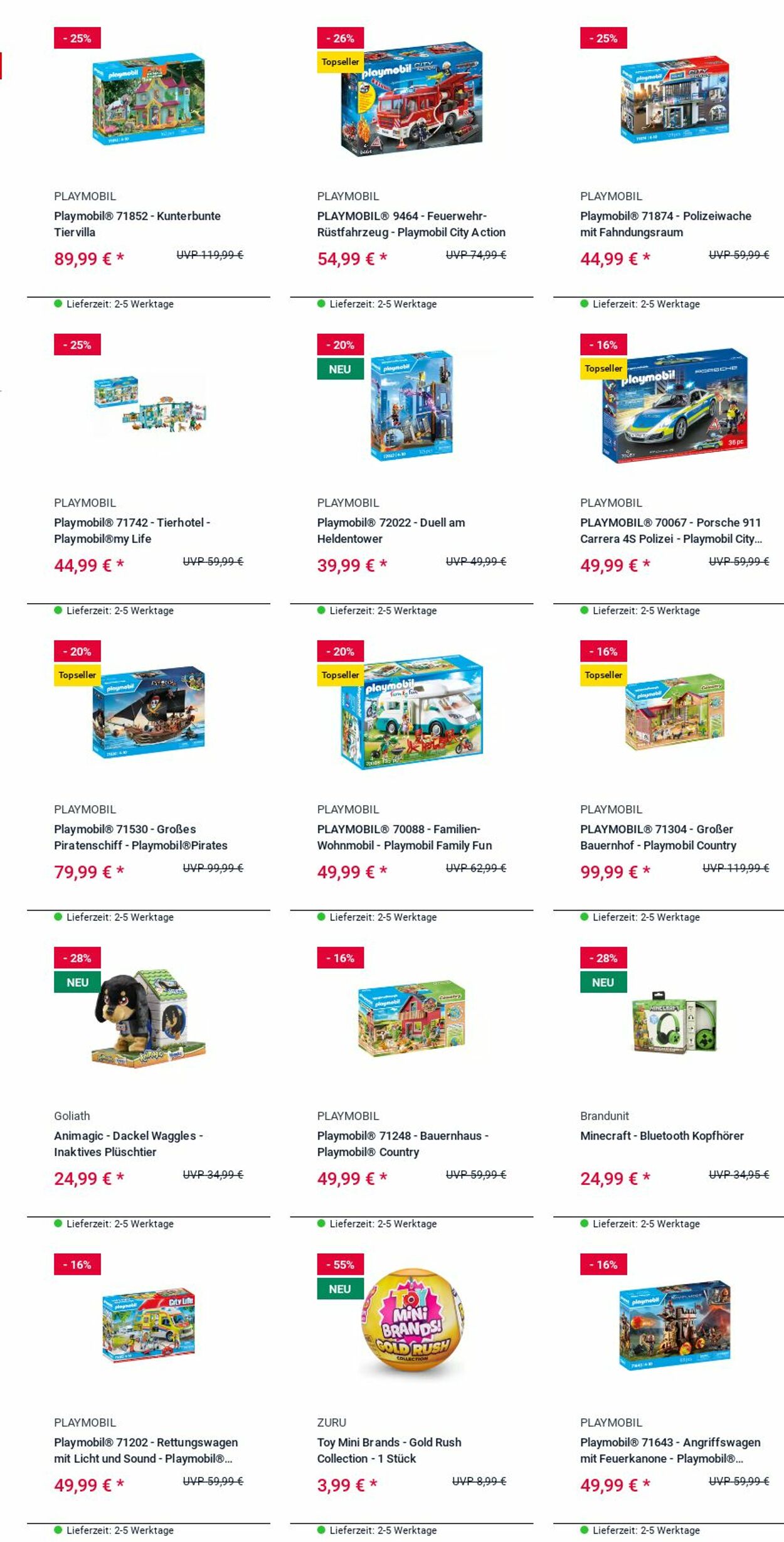 Prospekt Rofu Kinderland 24.11.2025 - 03.12.2025