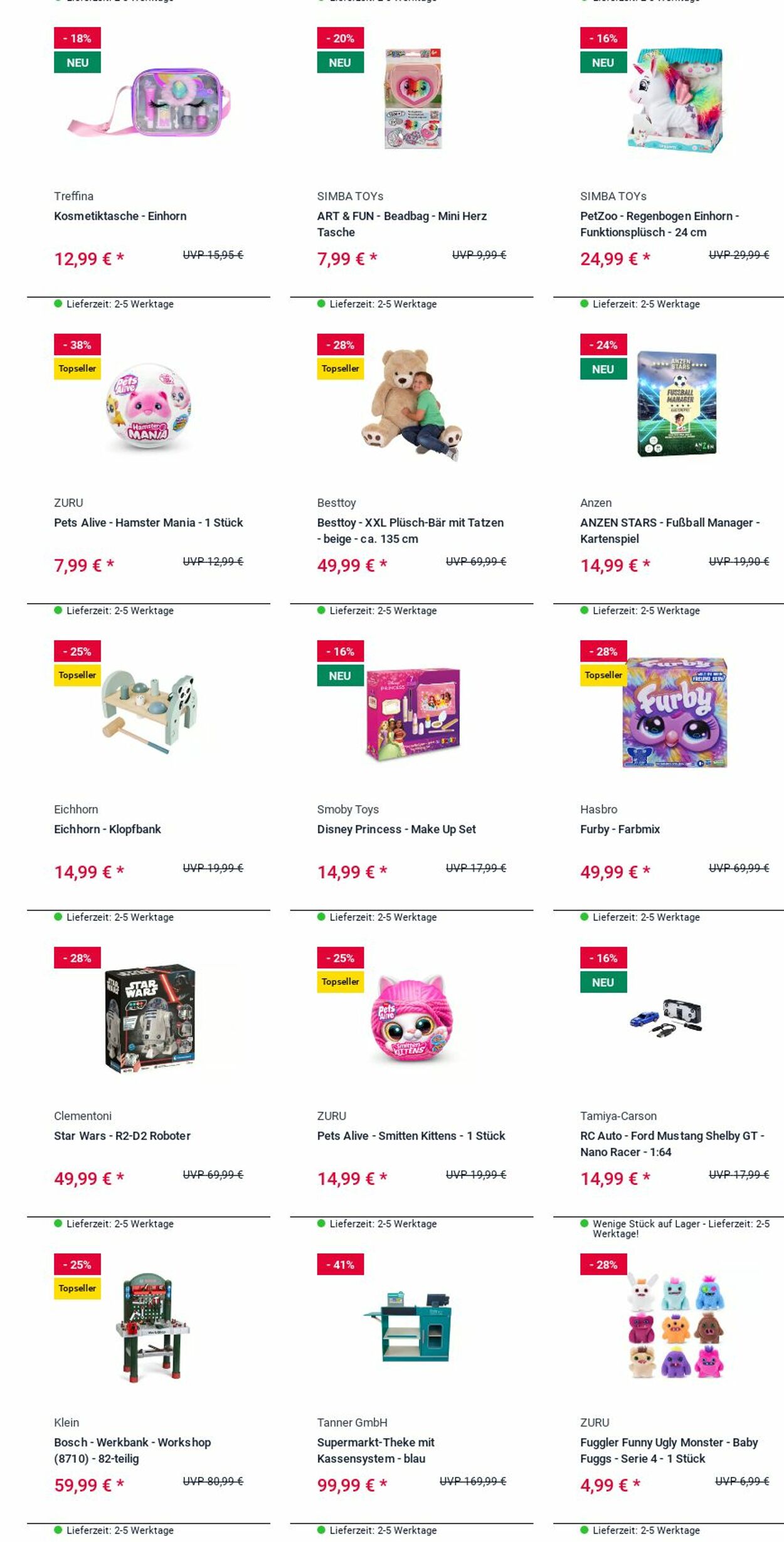 Prospekt Rofu Kinderland 24.11.2025 - 03.12.2025
