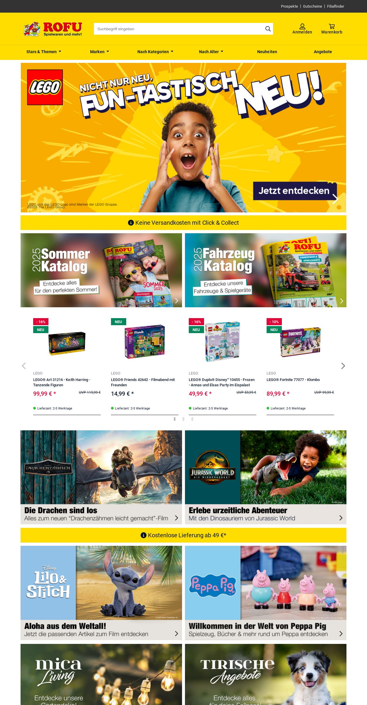 Prospekt Rofu Kinderland 09.06.2025 - 18.06.2025