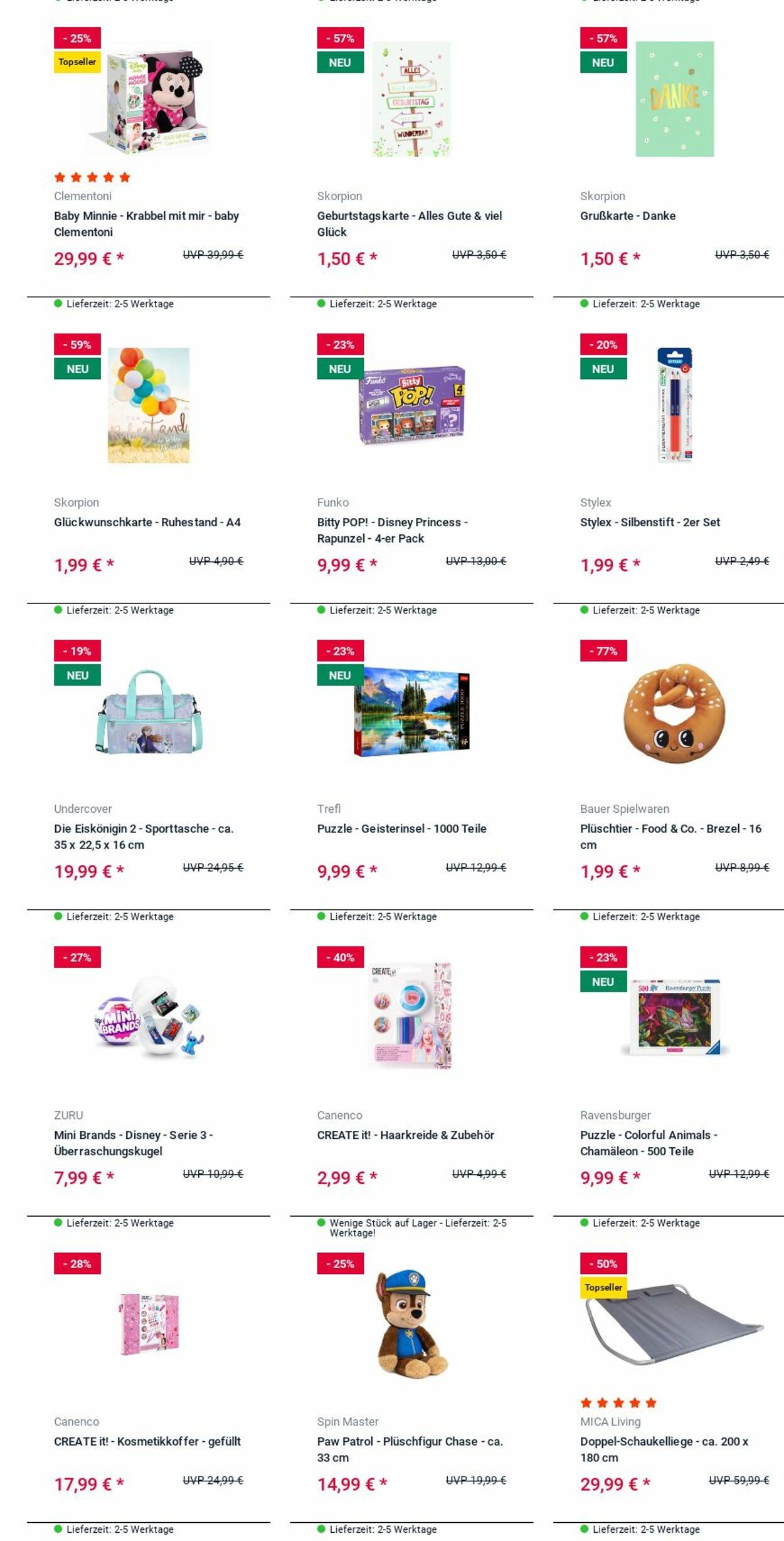 Prospekt Rofu Kinderland 09.06.2025 - 18.06.2025