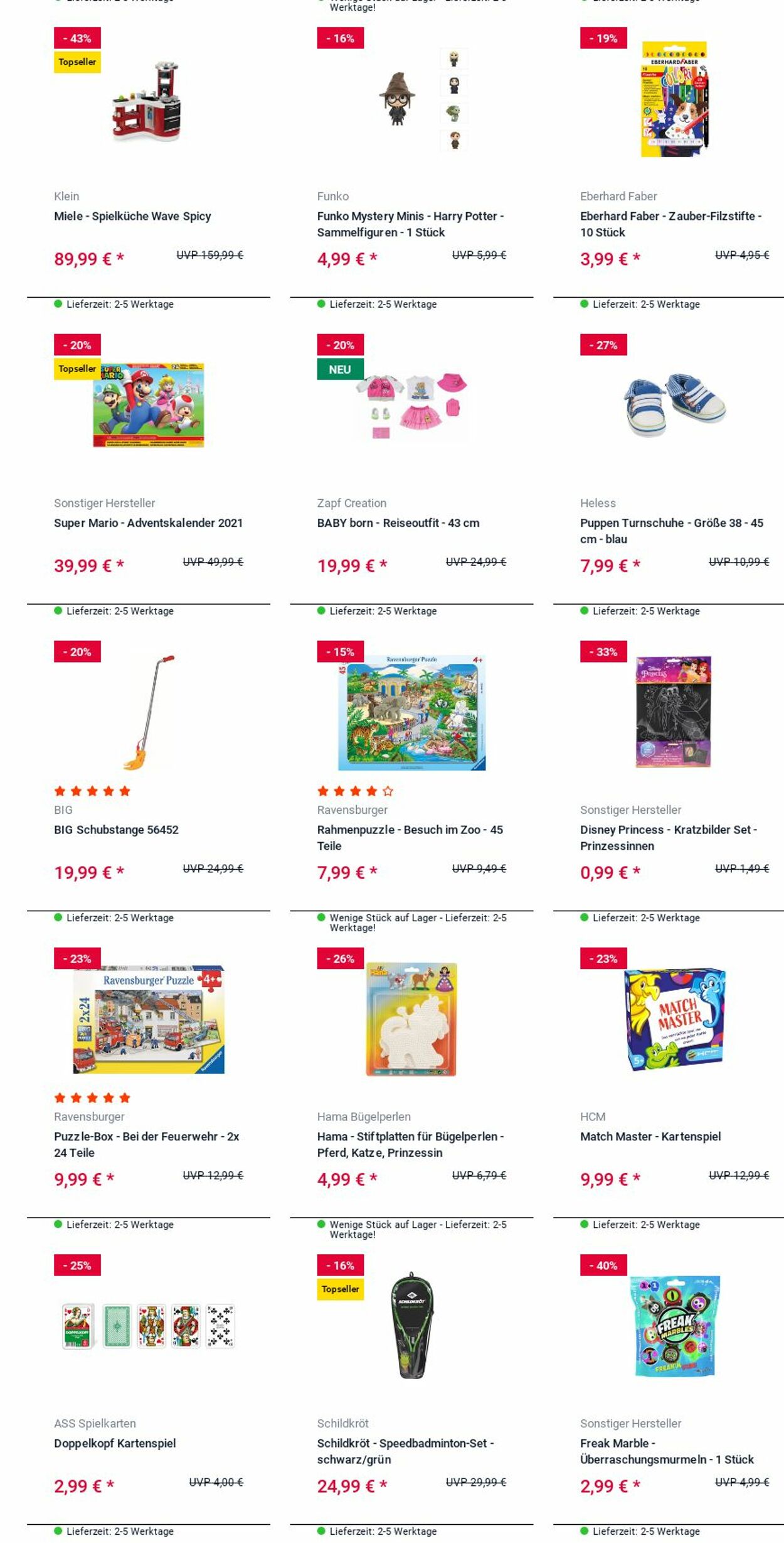 Prospekt Rofu Kinderland 21.10.2024 - 30.10.2024