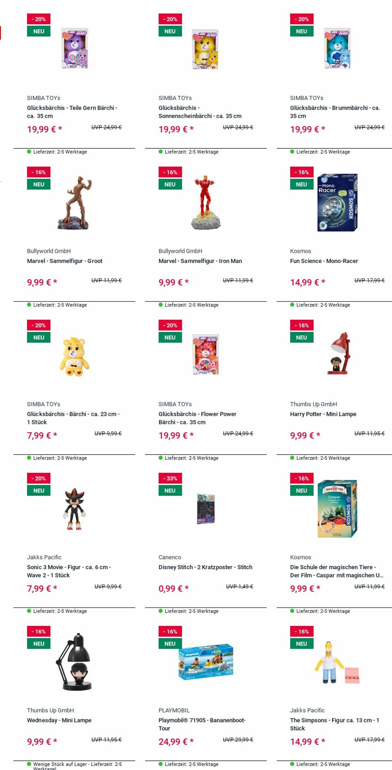 Prospekt Rofu Kinderland 11.08.2025 - 20.08.2025