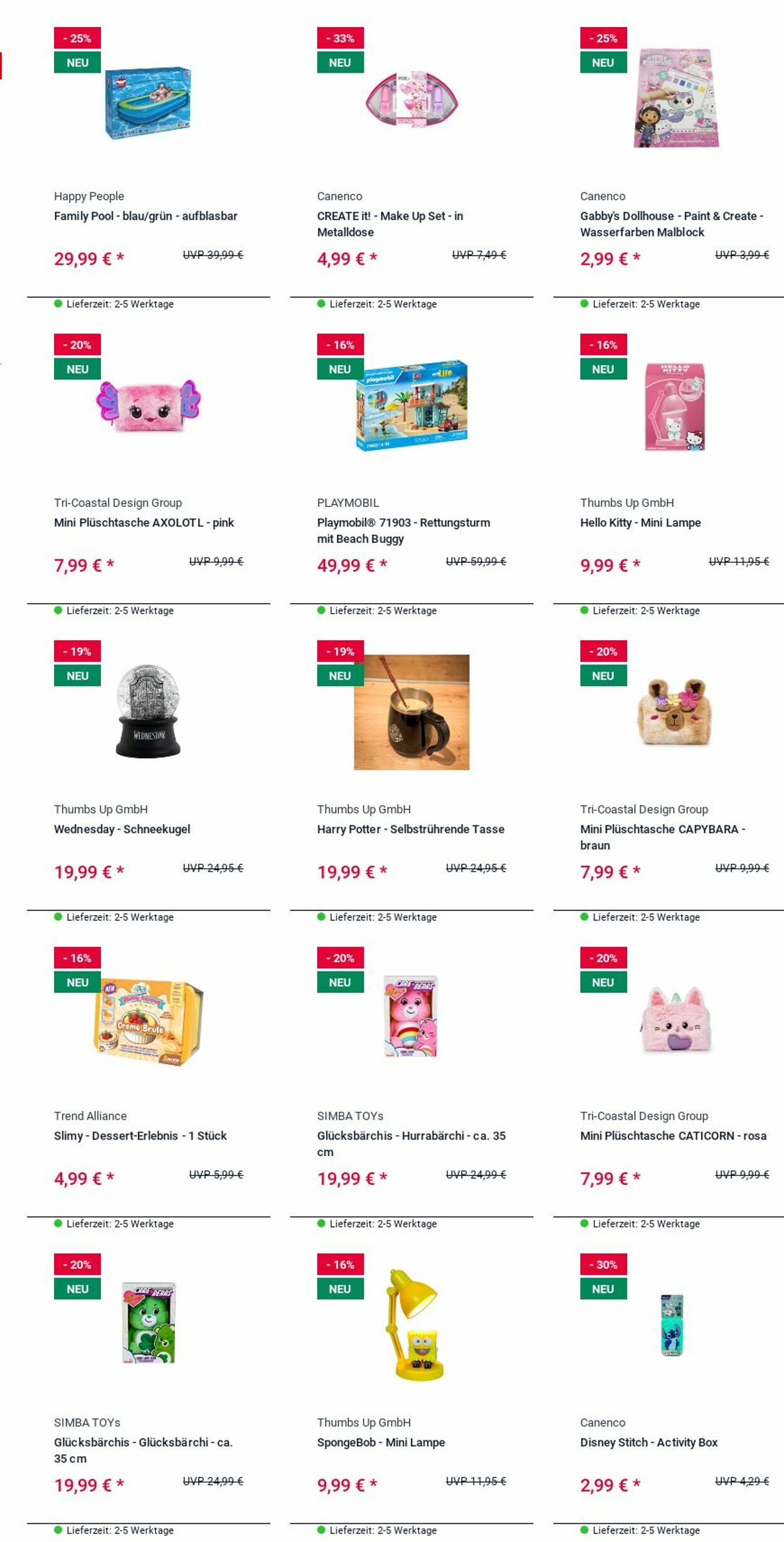 Prospekt Rofu Kinderland 11.08.2025 - 20.08.2025