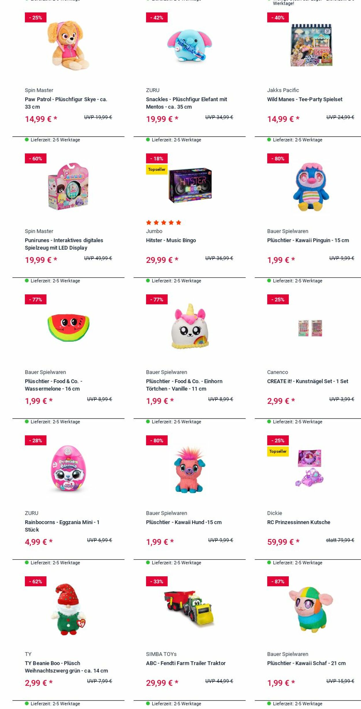Prospekt Rofu Kinderland 11.08.2025 - 20.08.2025