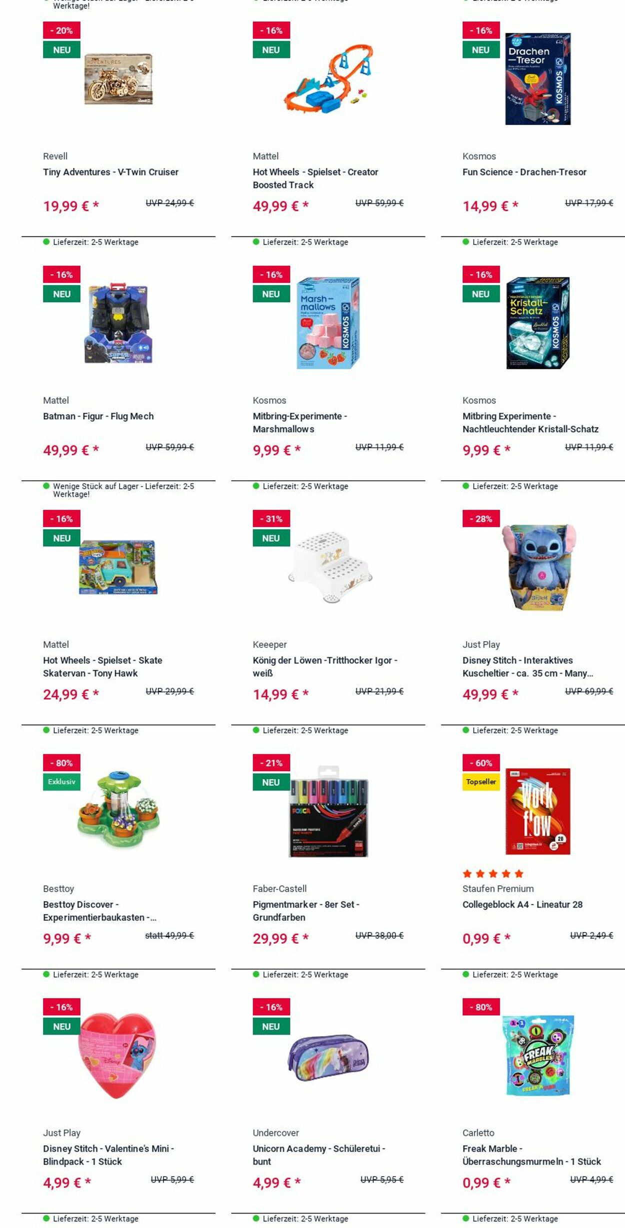 Prospekt Rofu Kinderland 11.08.2025 - 20.08.2025