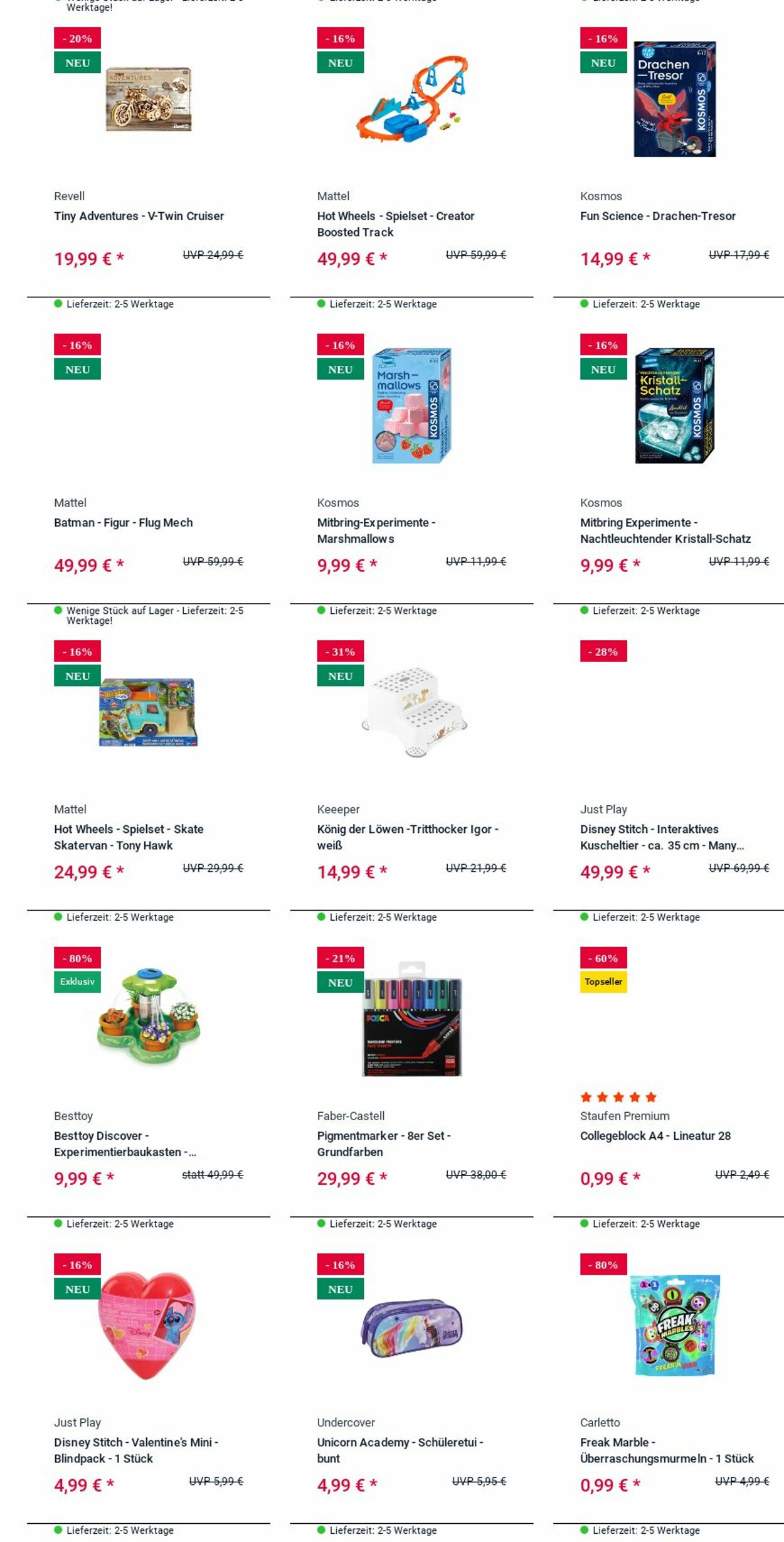 Prospekt Rofu Kinderland 11.08.2025 - 20.08.2025