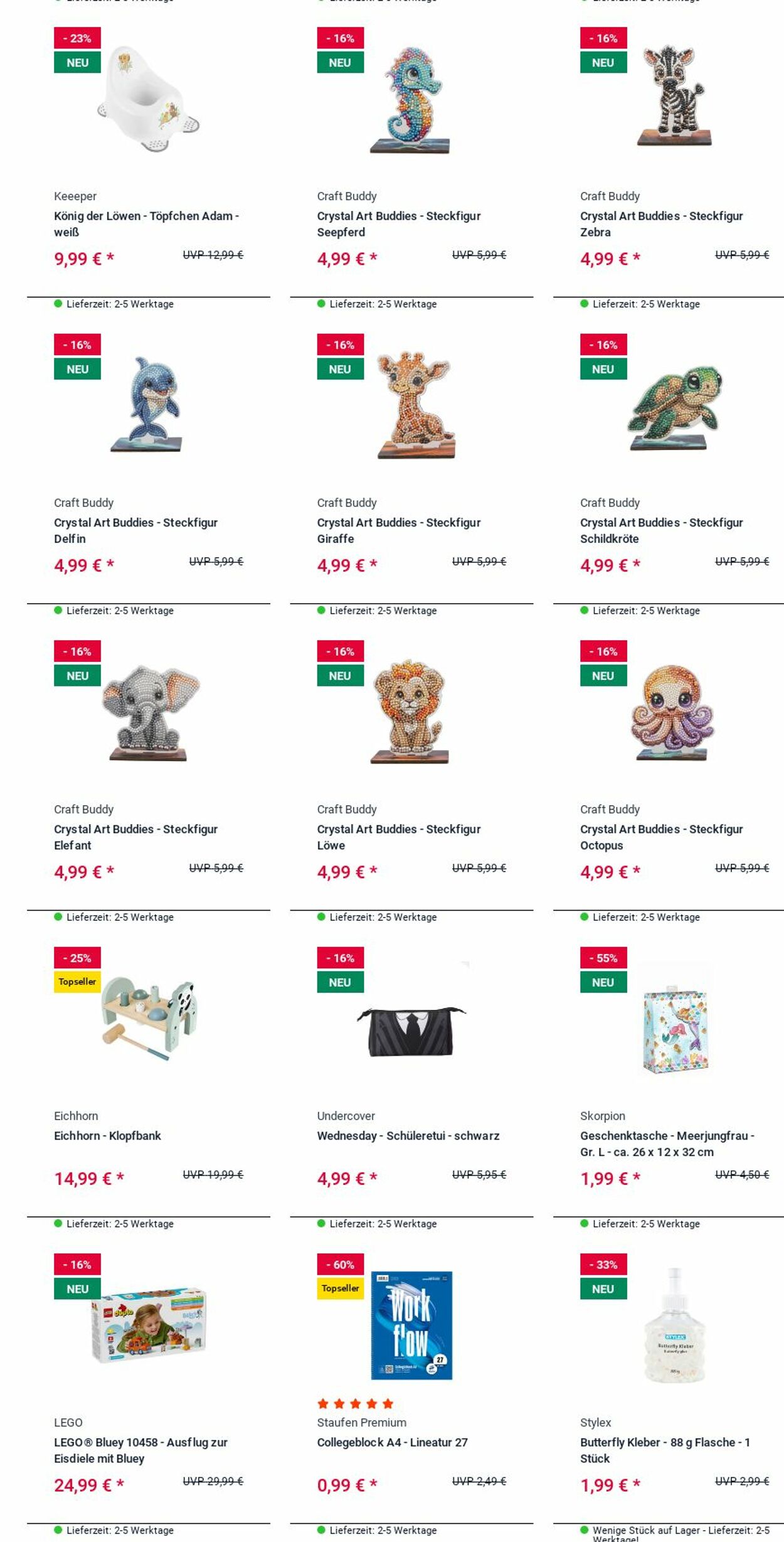 Prospekt Rofu Kinderland 11.08.2025 - 20.08.2025