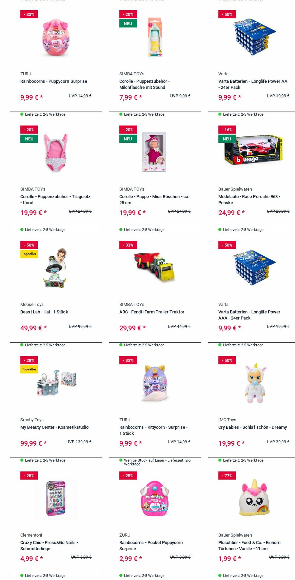 Prospekt Rofu Kinderland 08.09.2025 - 17.09.2025