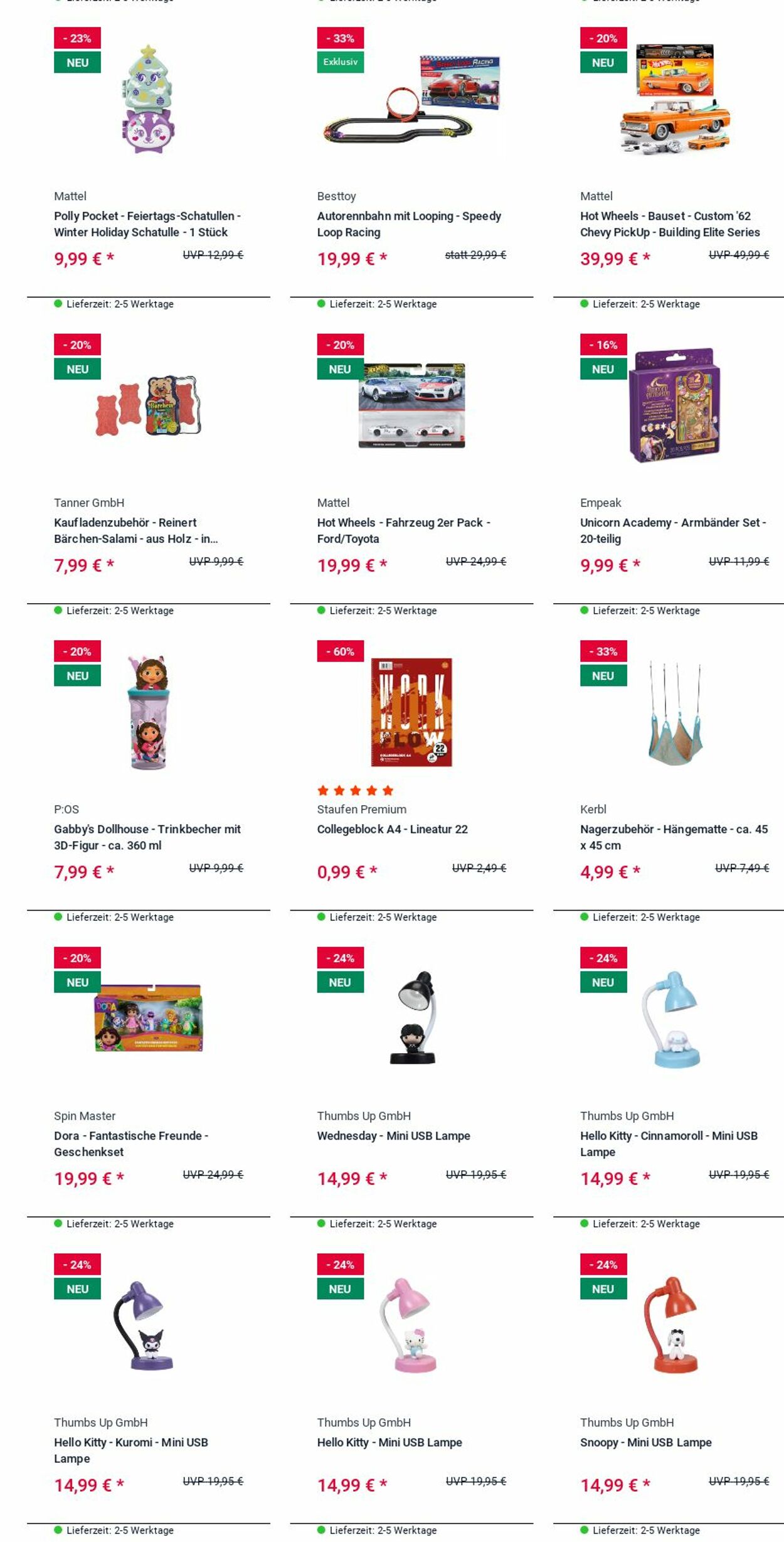 Prospekt Rofu Kinderland 08.09.2025 - 17.09.2025