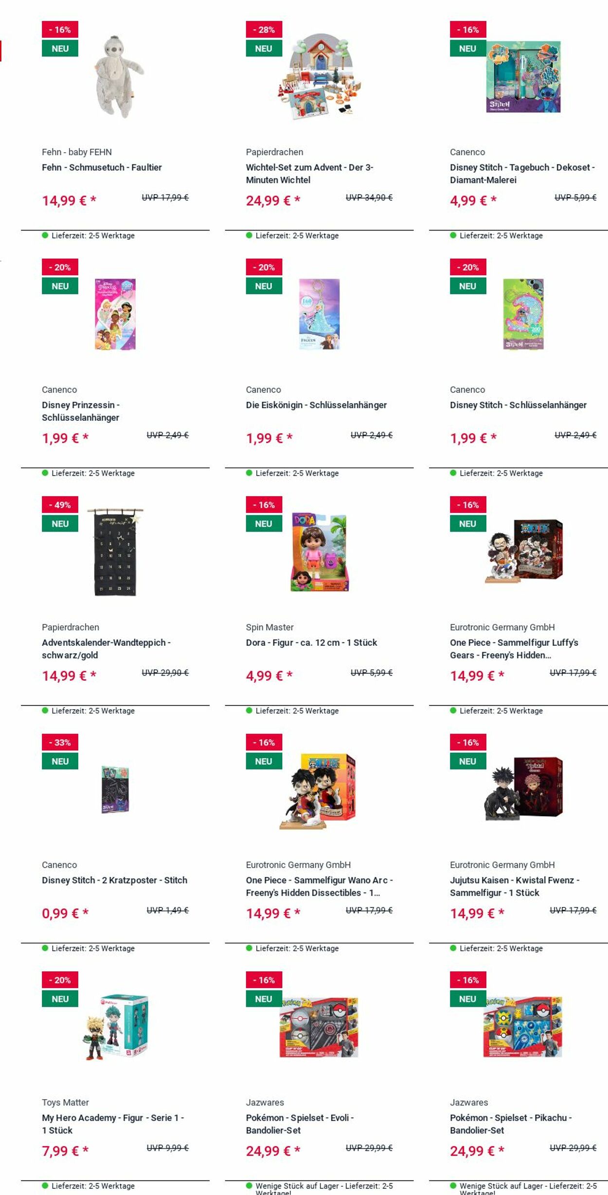 Prospekt Rofu Kinderland 08.09.2025 - 17.09.2025