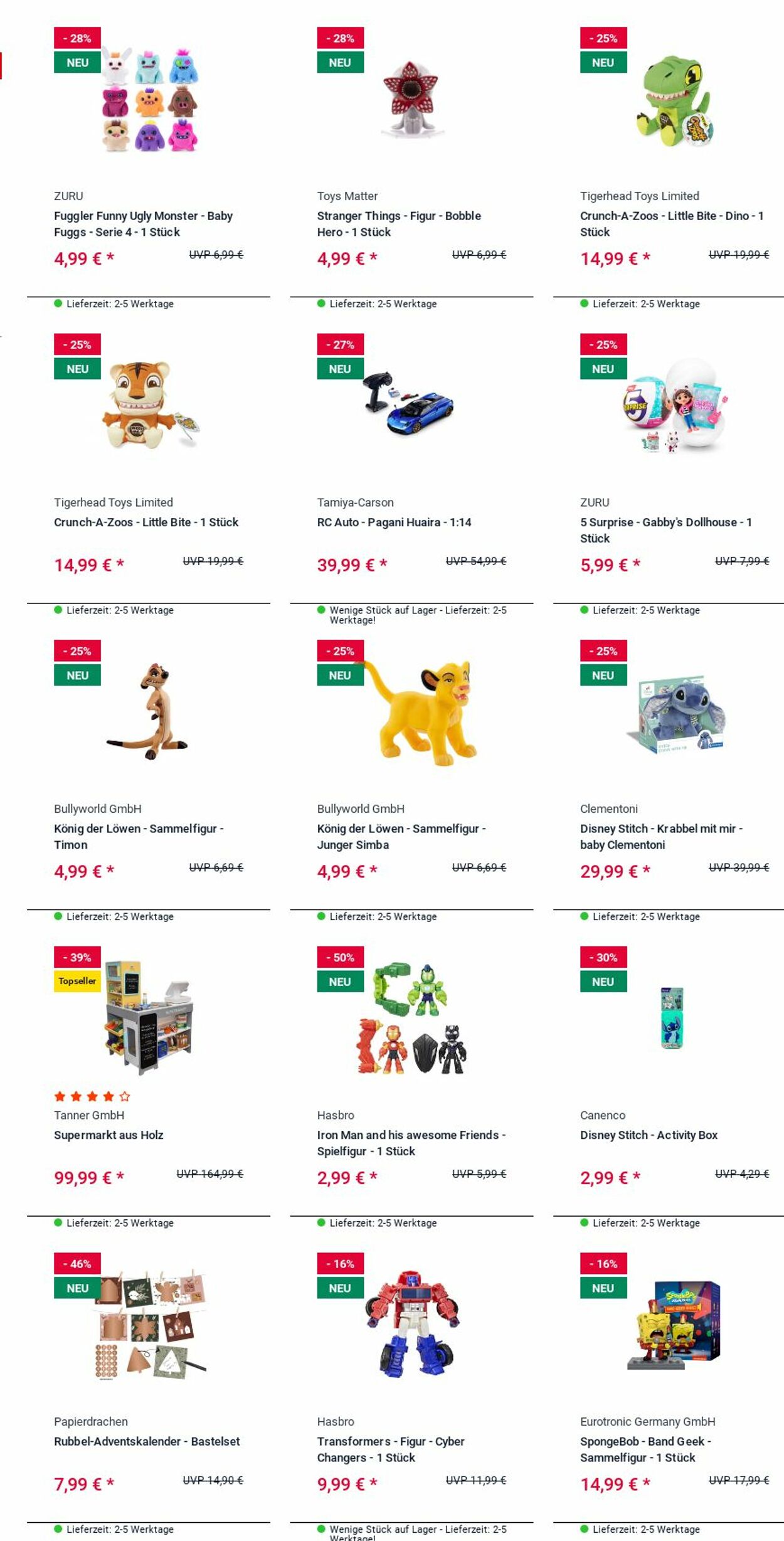 Prospekt Rofu Kinderland 08.09.2025 - 17.09.2025