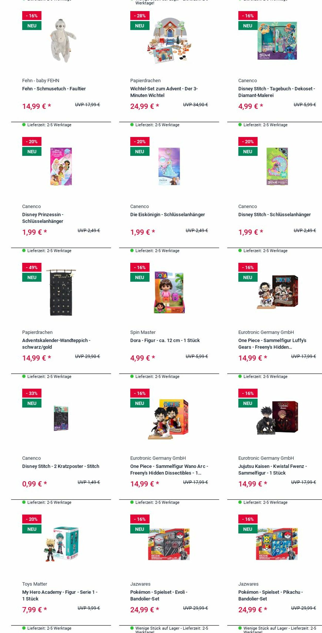 Prospekt Rofu Kinderland 08.09.2025 - 17.09.2025