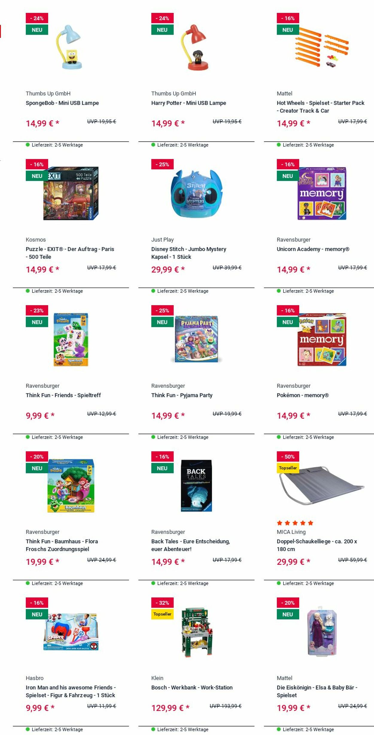 Prospekt Rofu Kinderland 08.09.2025 - 17.09.2025