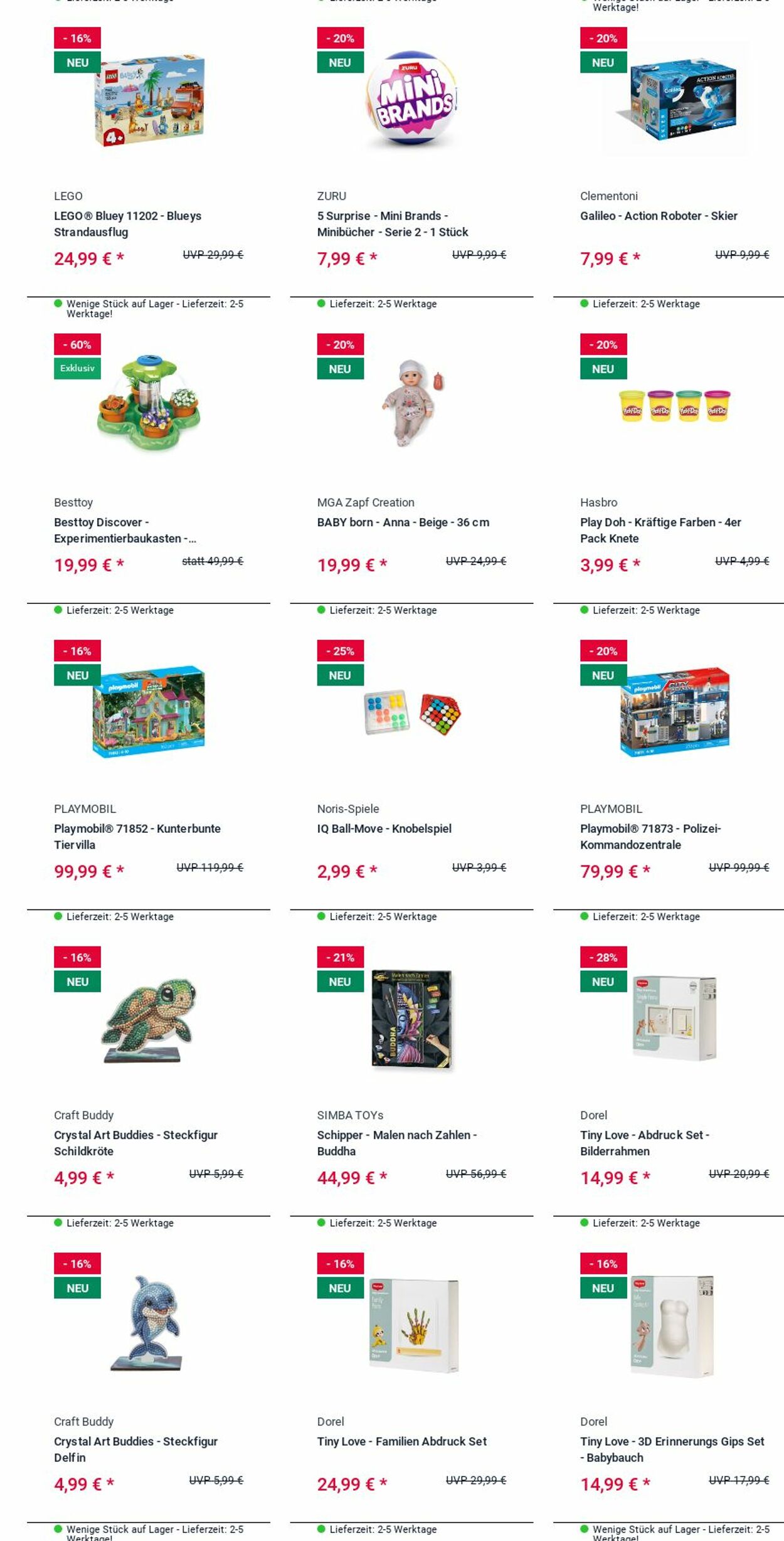Prospekt Rofu Kinderland 15.09.2025 - 24.09.2025