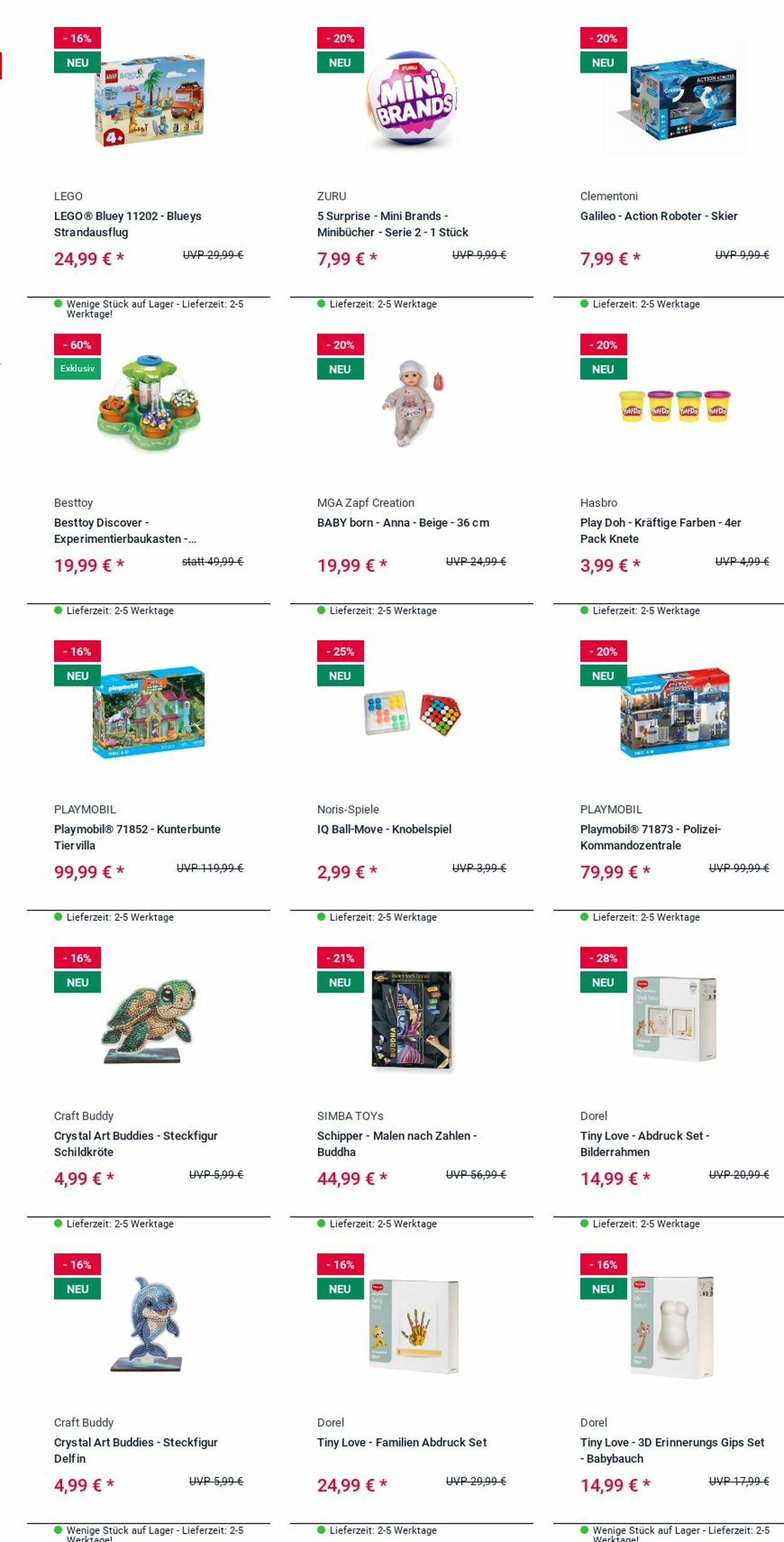 Prospekt Rofu Kinderland 15.09.2025 - 24.09.2025