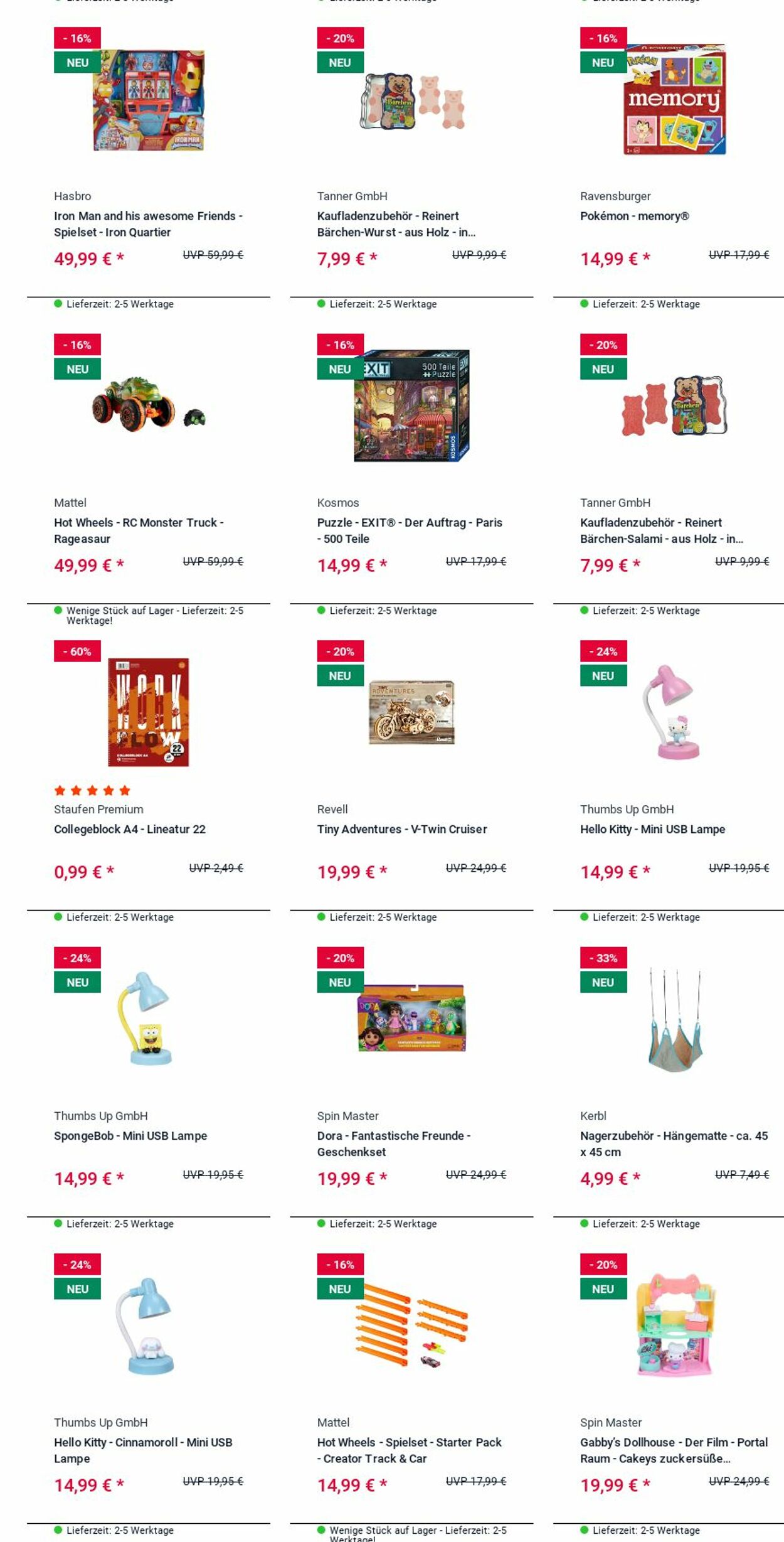 Prospekt Rofu Kinderland 15.09.2025 - 24.09.2025