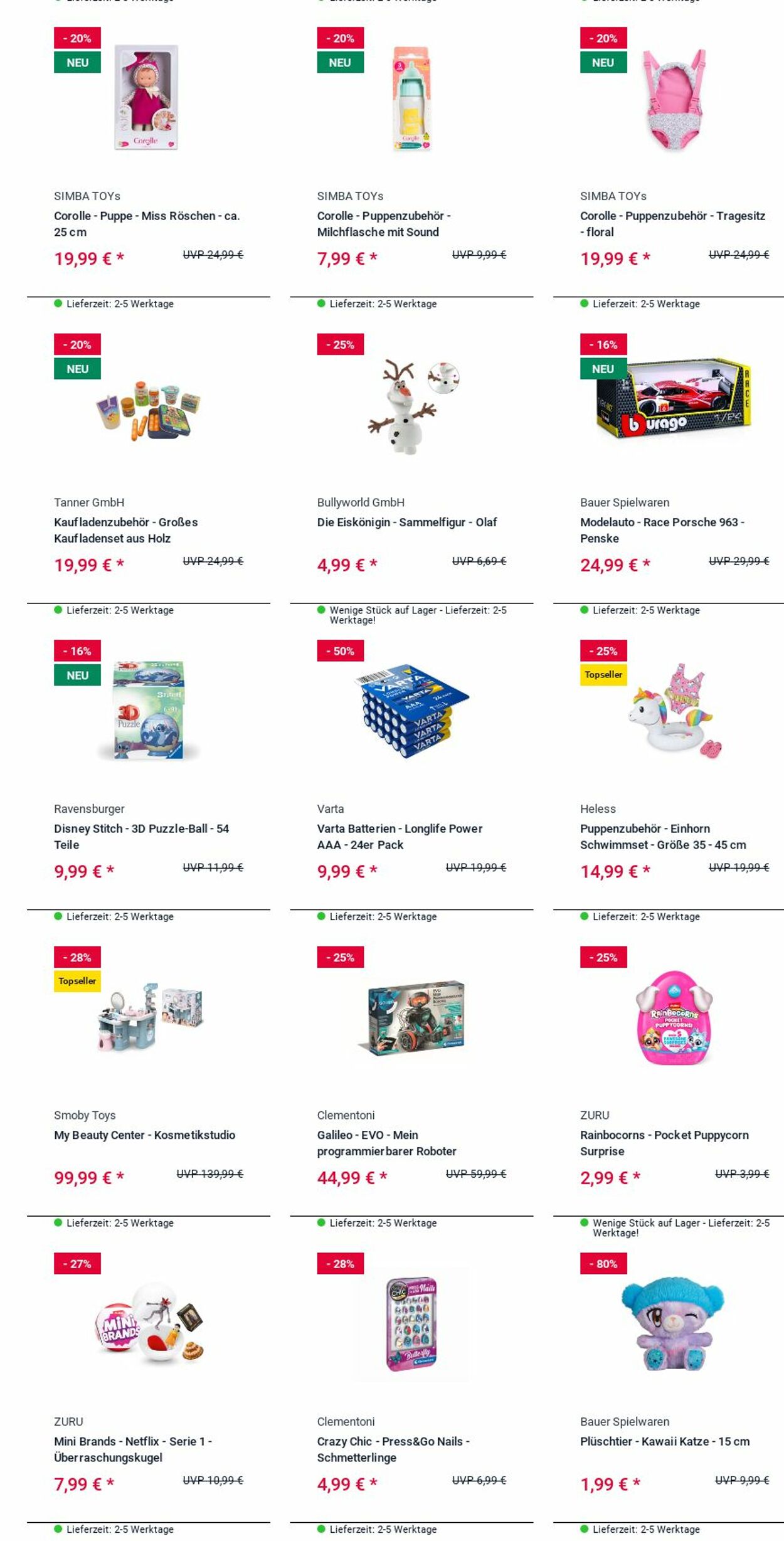 Prospekt Rofu Kinderland 15.09.2025 - 24.09.2025