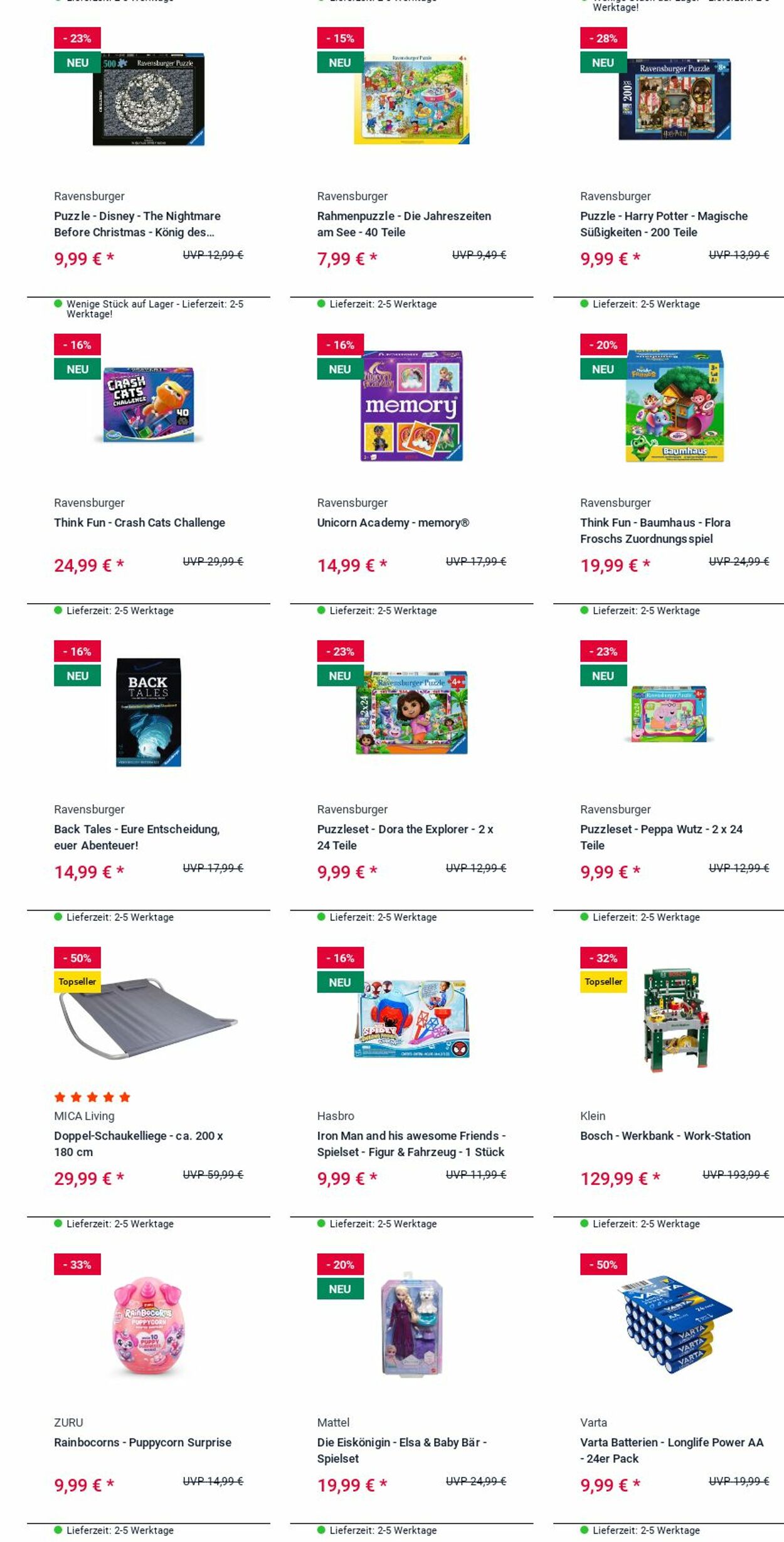 Prospekt Rofu Kinderland 15.09.2025 - 24.09.2025