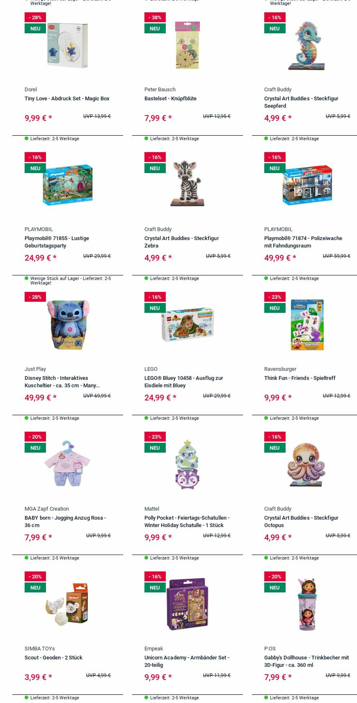 Prospekt Rofu Kinderland 15.09.2025 - 24.09.2025