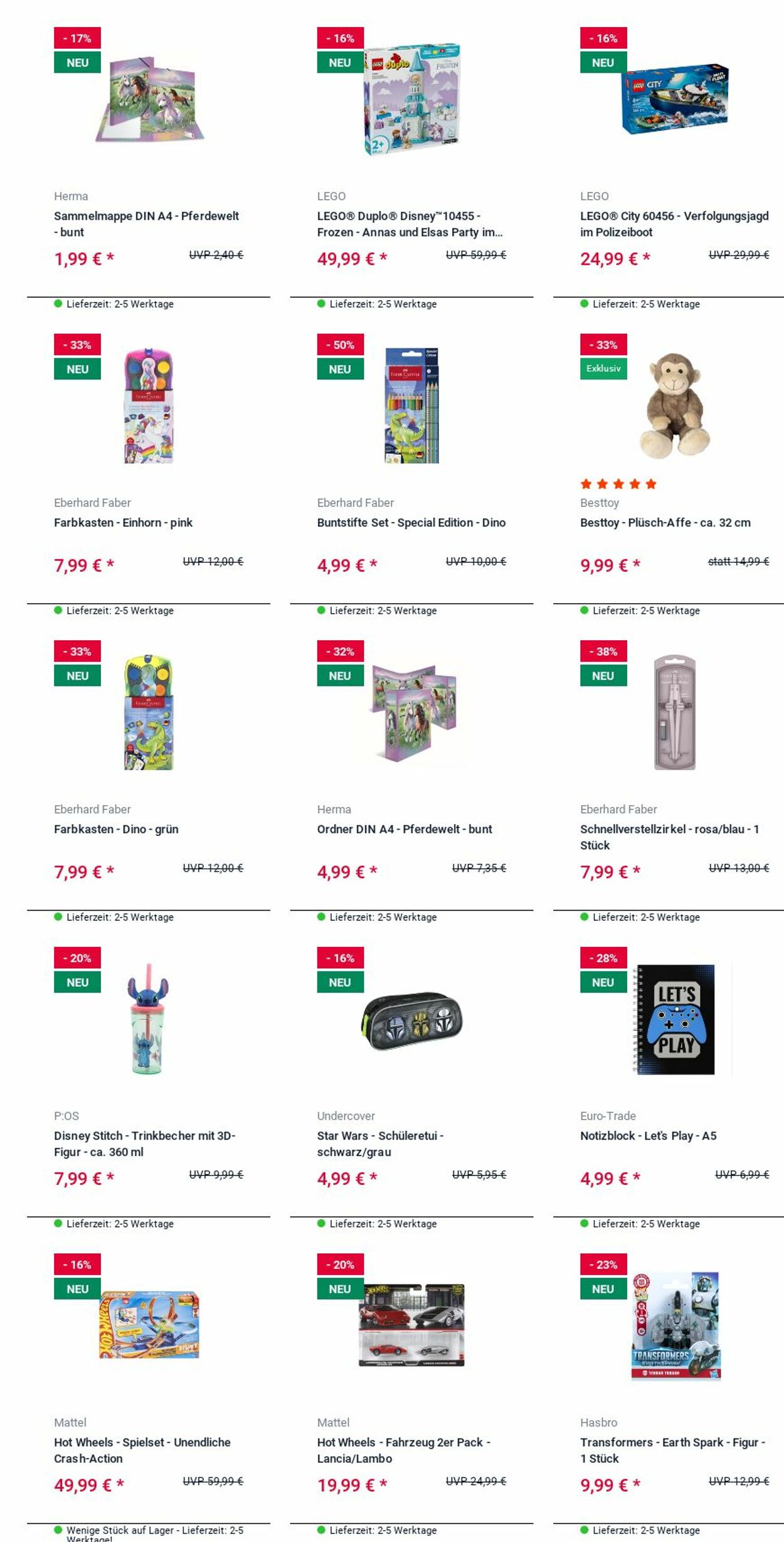 Prospekt Rofu Kinderland 23.06.2025 - 02.07.2025
