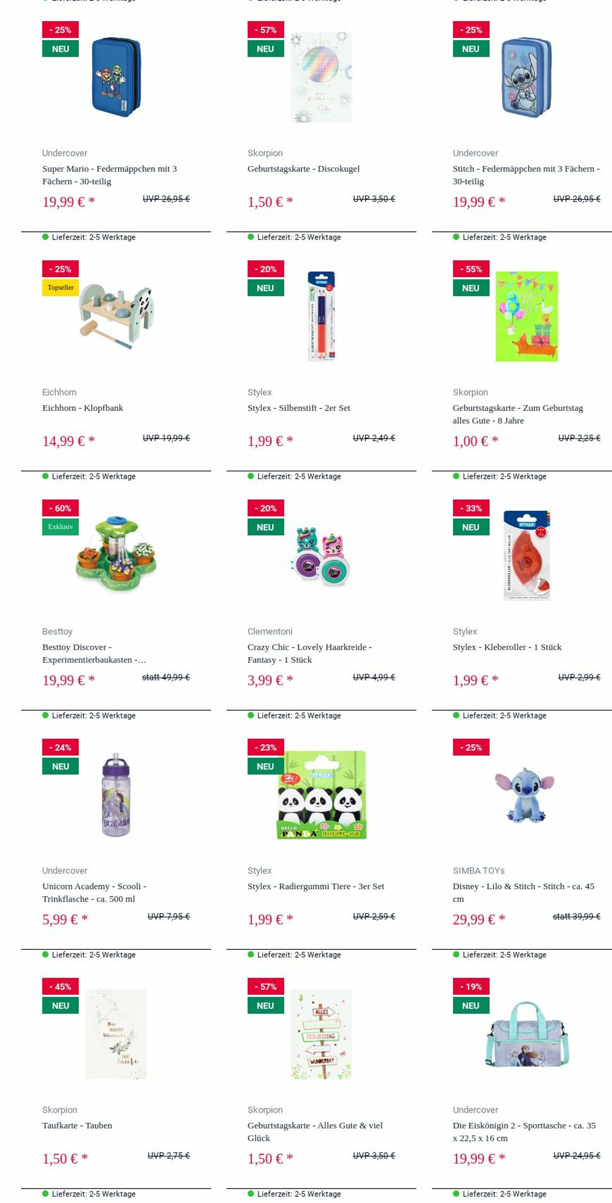 Prospekt Rofu Kinderland 23.06.2025 - 02.07.2025