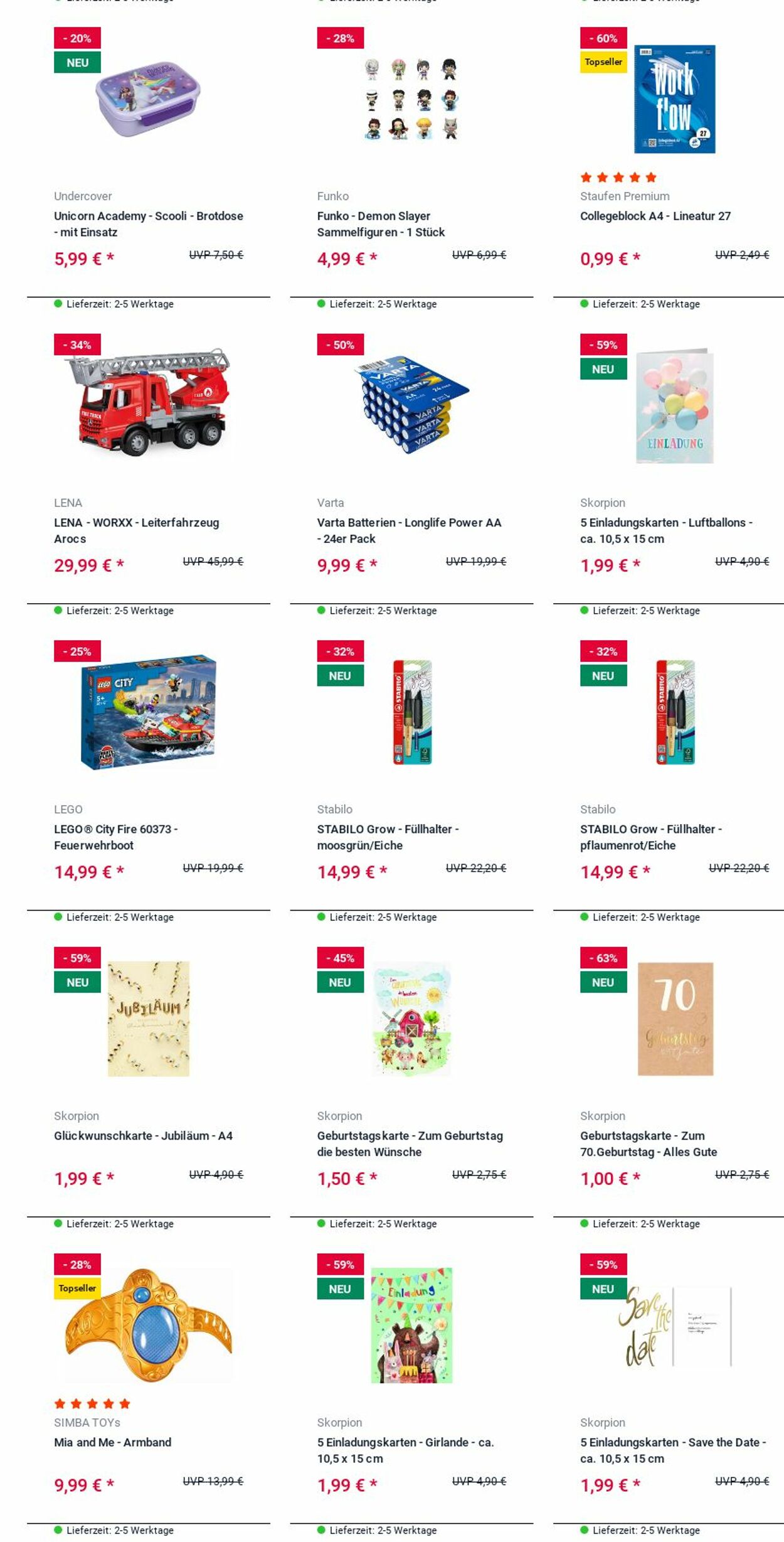 Prospekt Rofu Kinderland 23.06.2025 - 02.07.2025