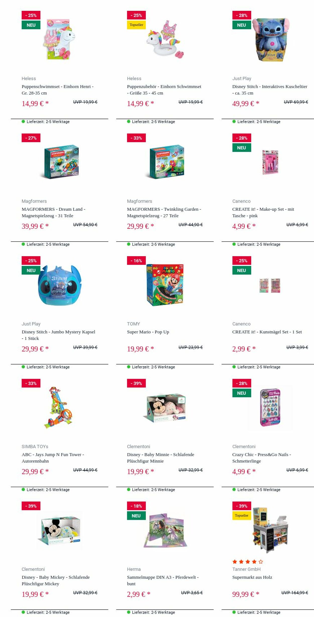 Prospekt Rofu Kinderland 23.06.2025 - 02.07.2025