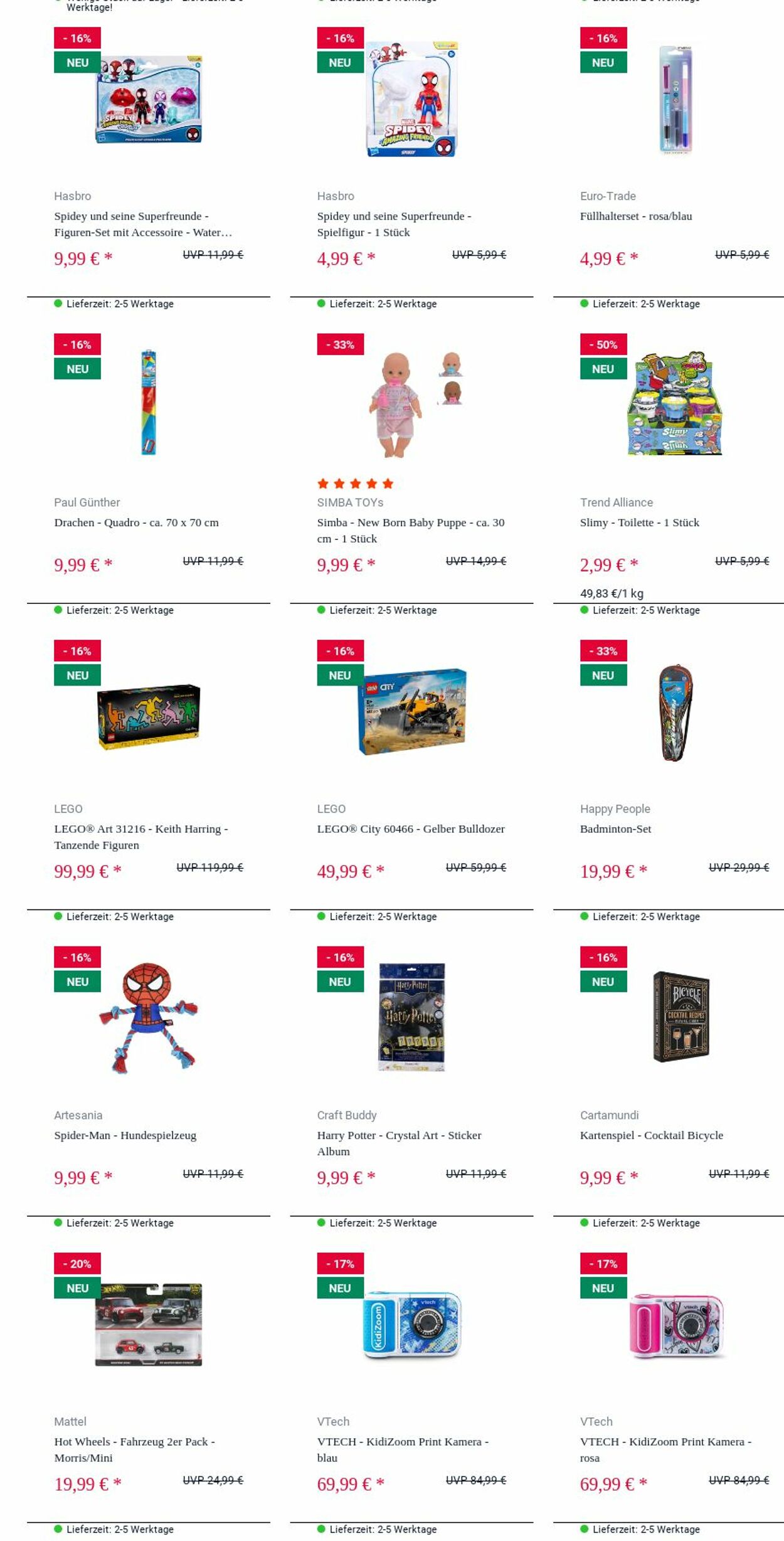 Prospekt Rofu Kinderland 23.06.2025 - 02.07.2025