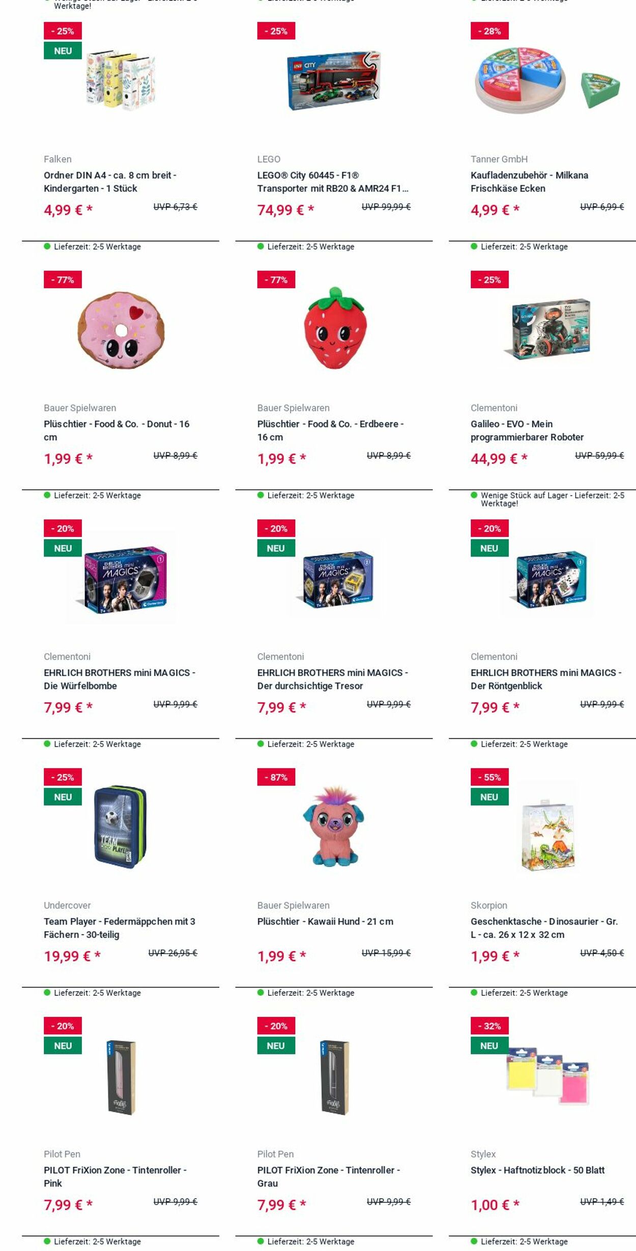 Prospekt Rofu Kinderland 23.06.2025 - 02.07.2025