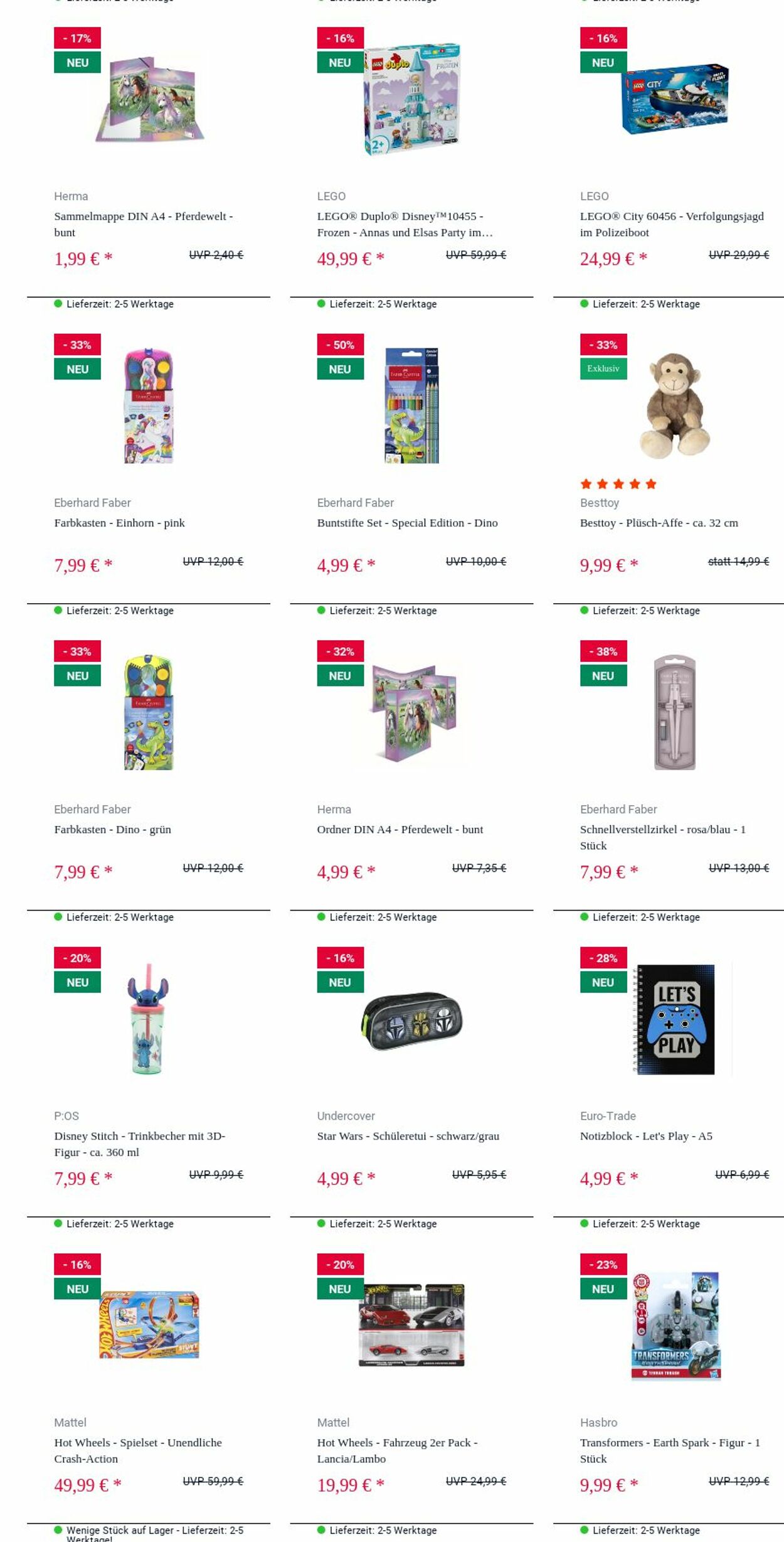 Prospekt Rofu Kinderland 23.06.2025 - 02.07.2025