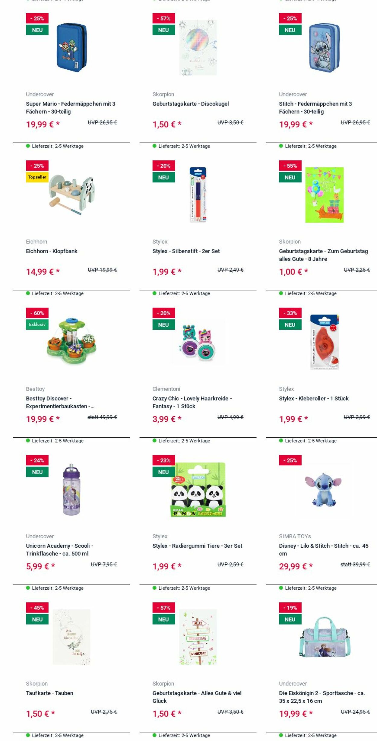 Prospekt Rofu Kinderland 23.06.2025 - 02.07.2025