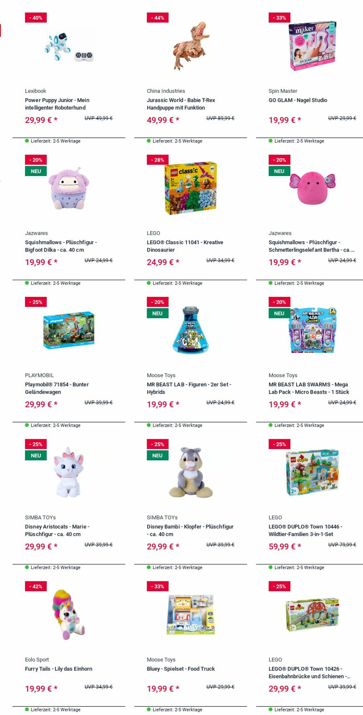 Prospekt Rofu Kinderland 03.11.2025 - 12.11.2025