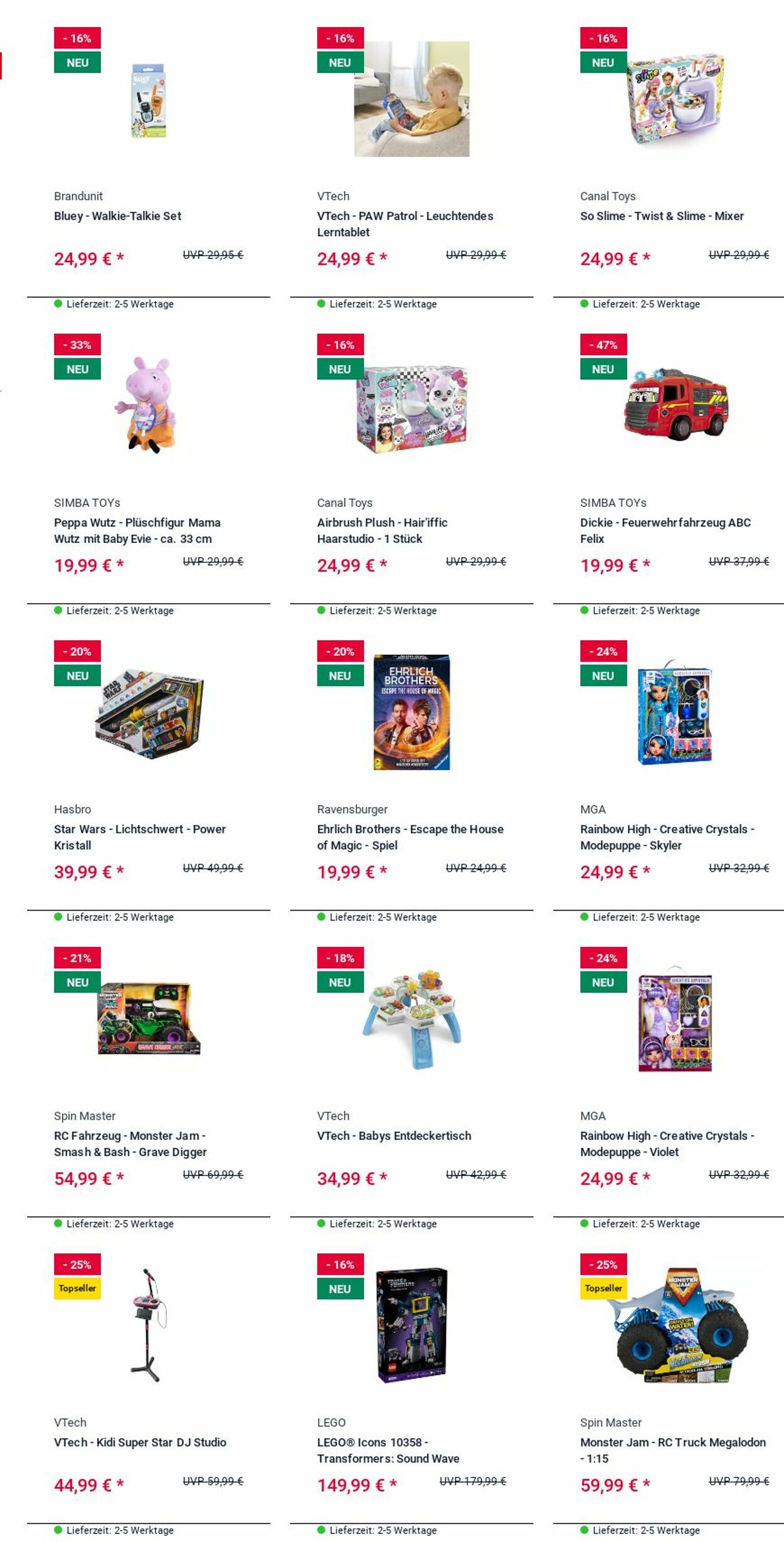 Prospekt Rofu Kinderland 03.11.2025 - 12.11.2025