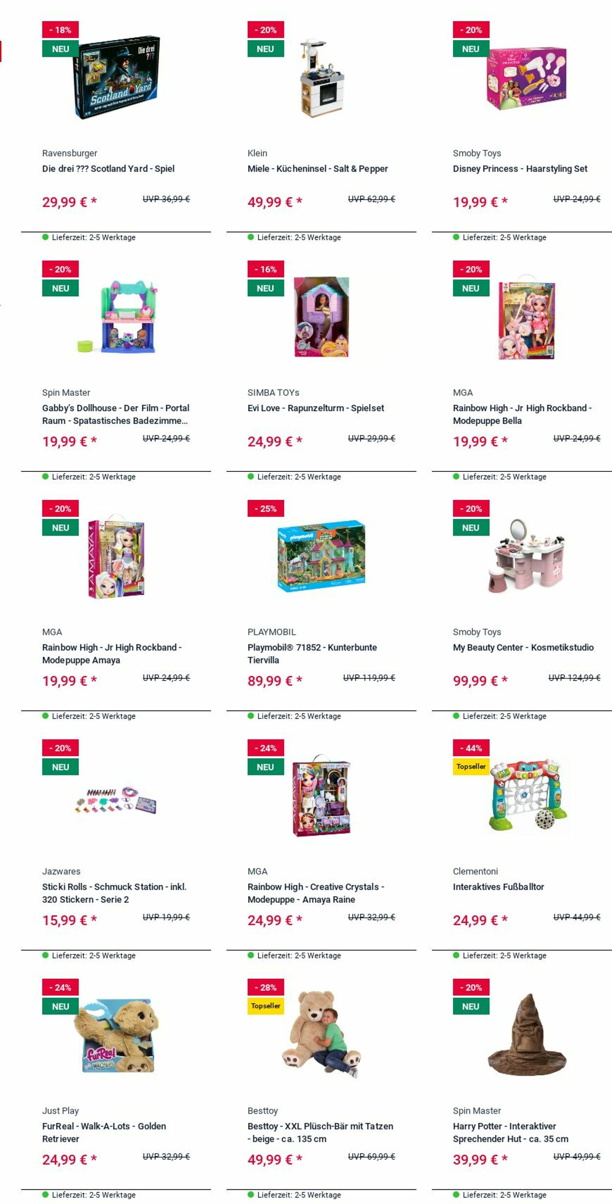 Prospekt Rofu Kinderland 03.11.2025 - 12.11.2025