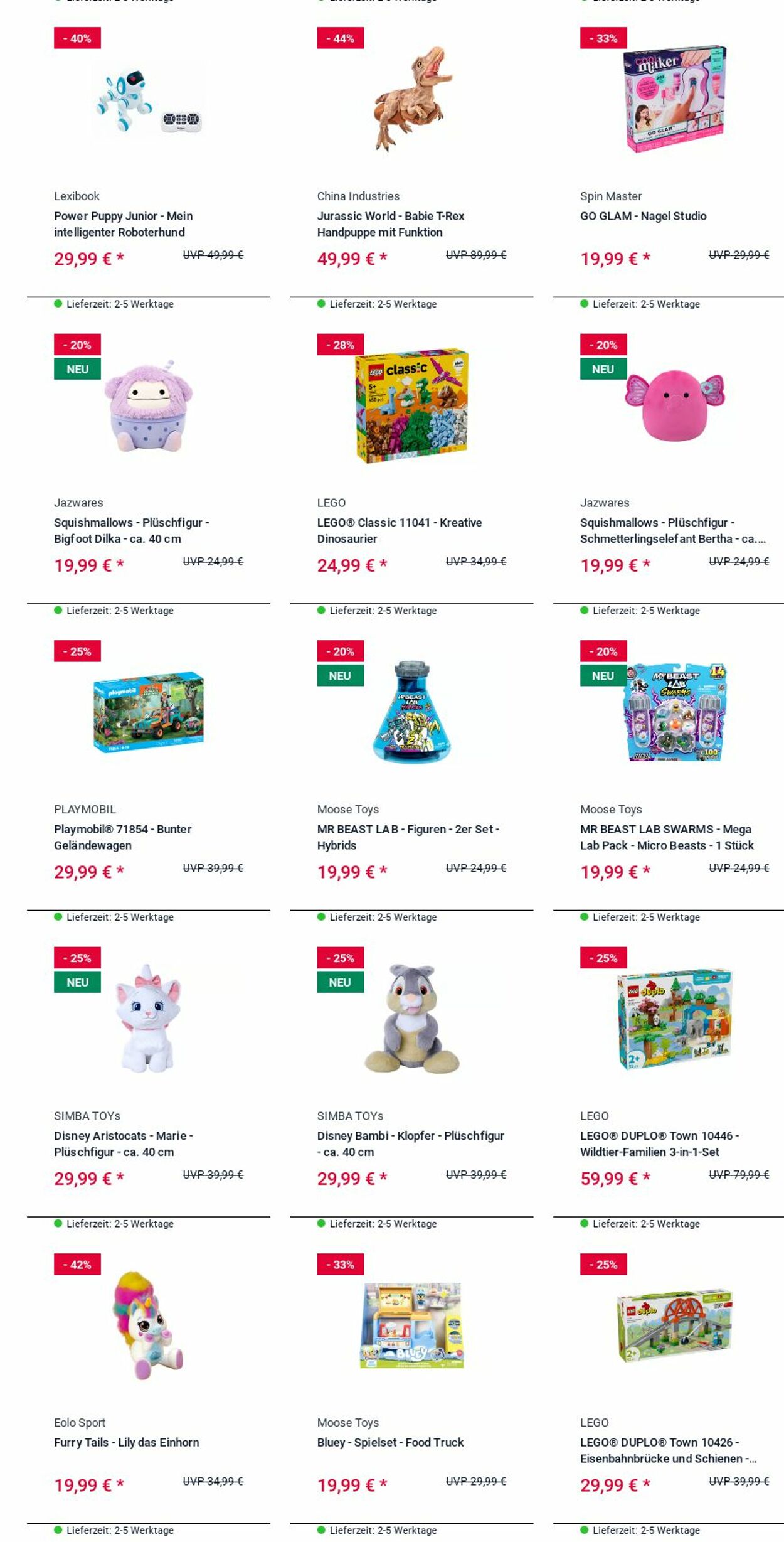 Prospekt Rofu Kinderland 03.11.2025 - 12.11.2025