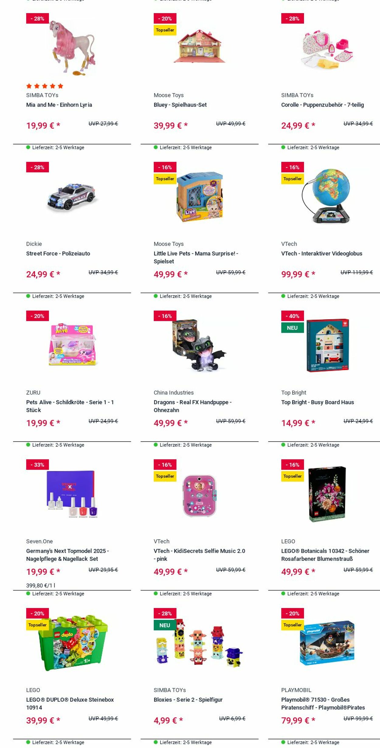 Prospekt Rofu Kinderland 03.11.2025 - 12.11.2025