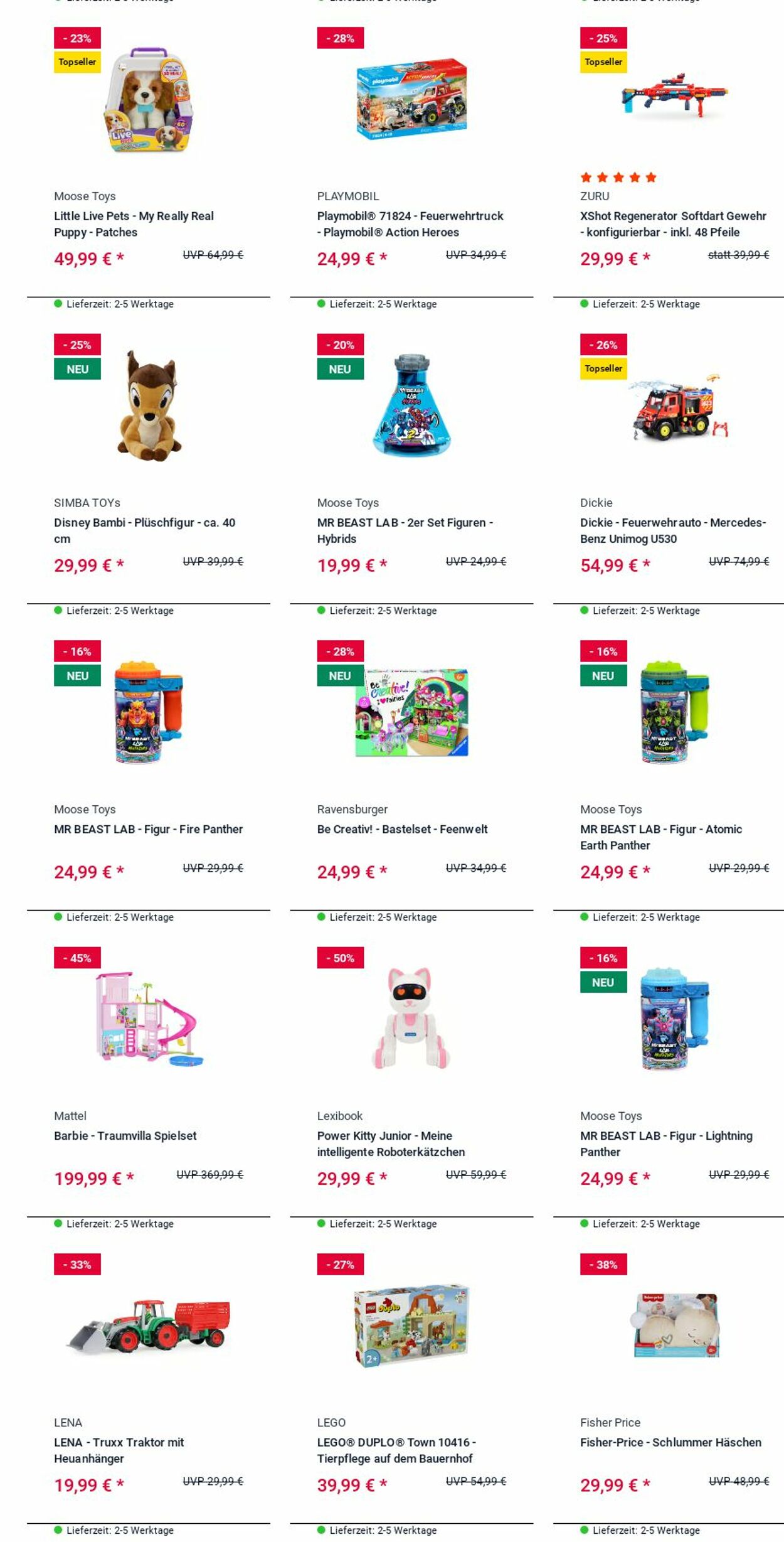 Prospekt Rofu Kinderland 03.11.2025 - 12.11.2025
