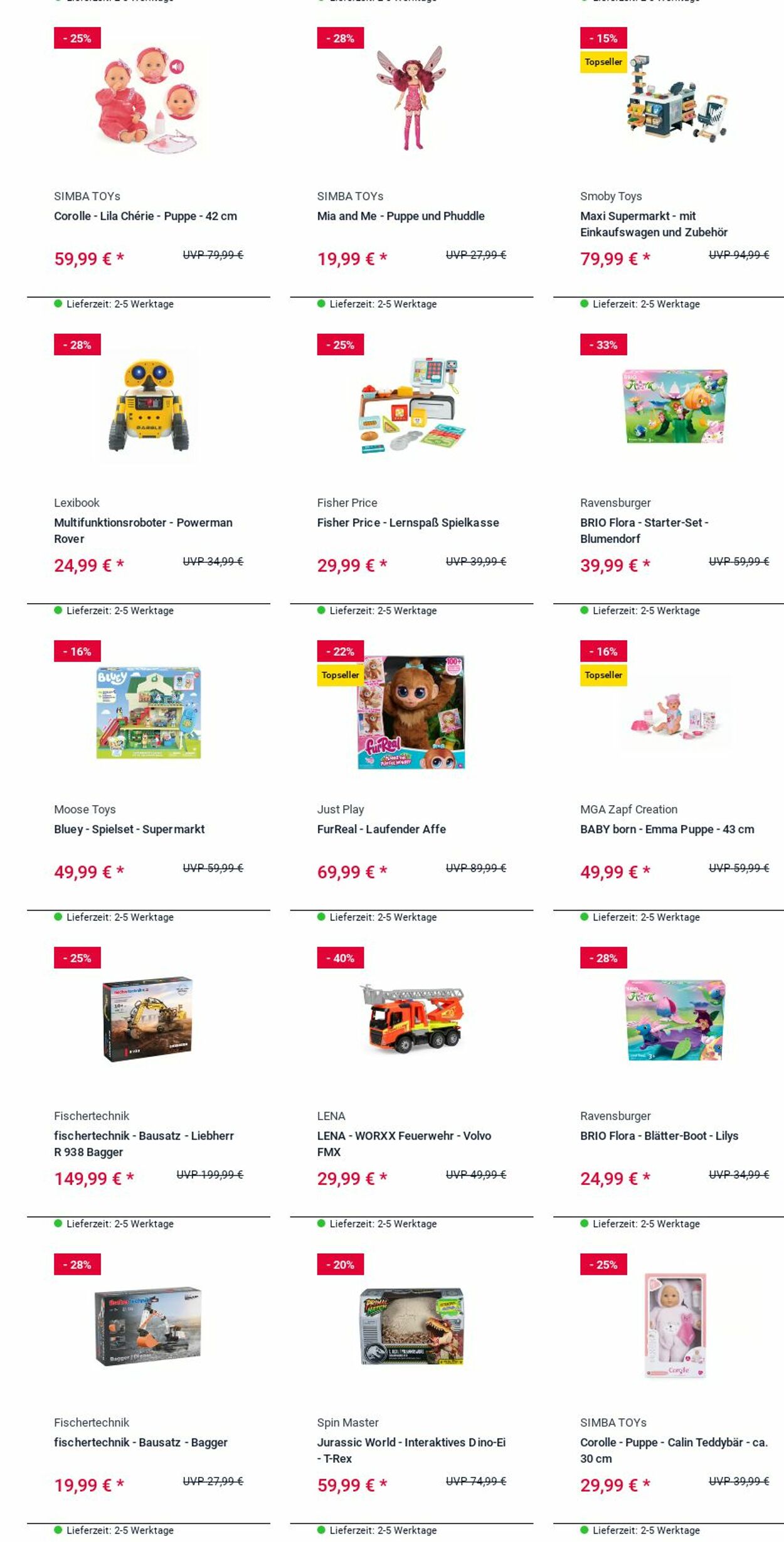 Prospekt Rofu Kinderland 03.11.2025 - 12.11.2025