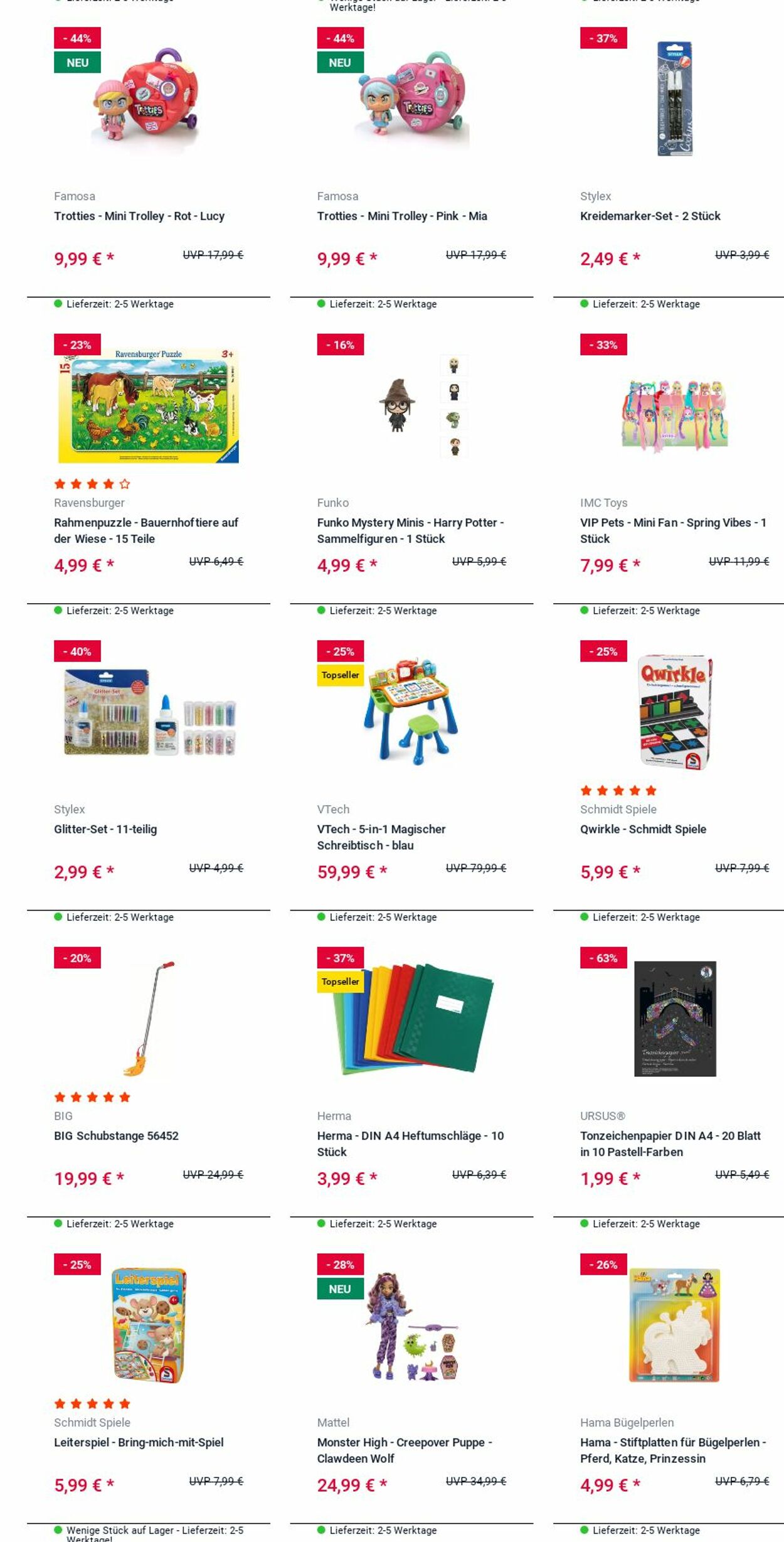 Prospekt Rofu Kinderland 01.04.2024 - 10.04.2024