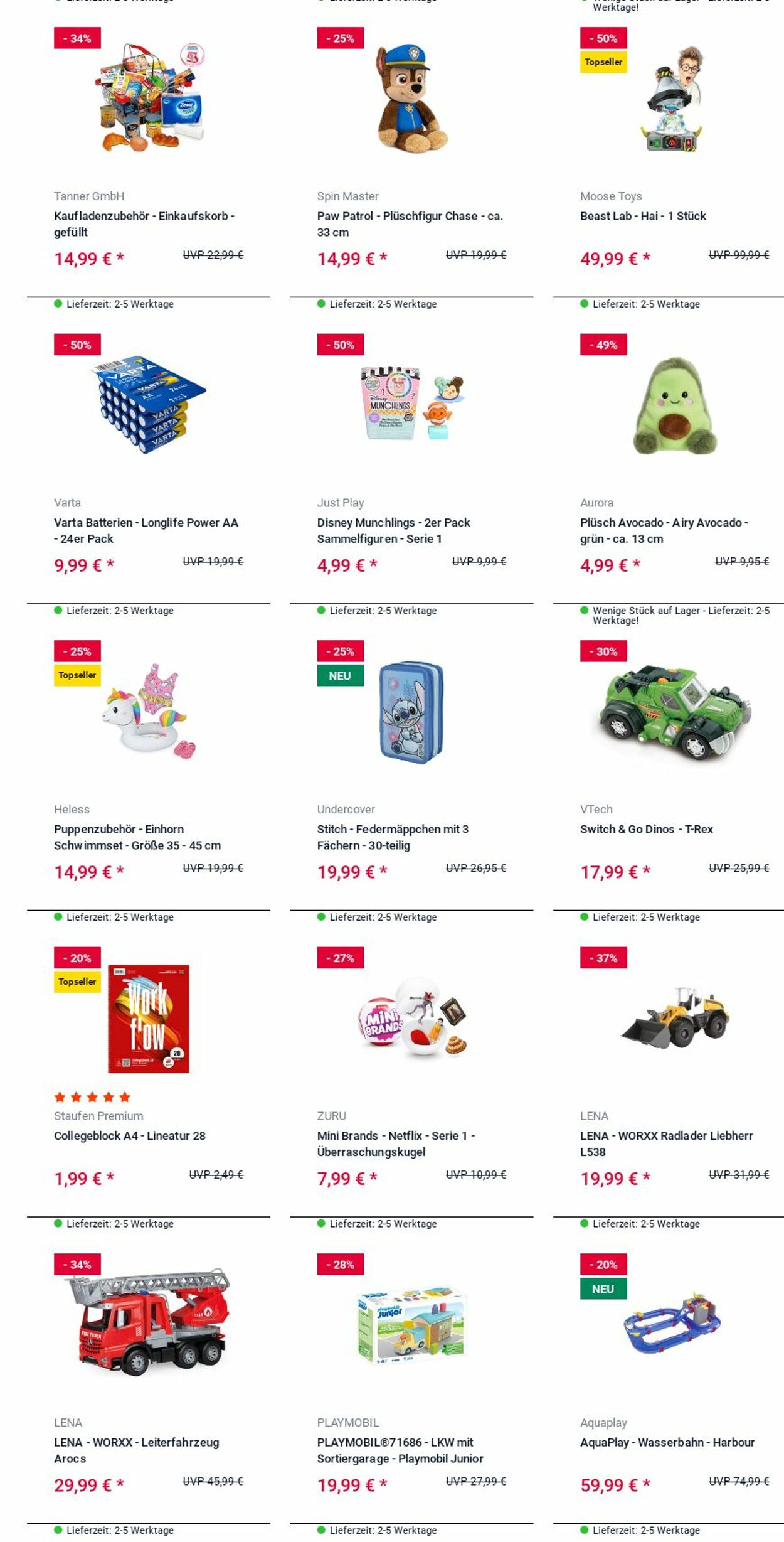 Prospekt Rofu Kinderland 26.05.2025 - 04.06.2025