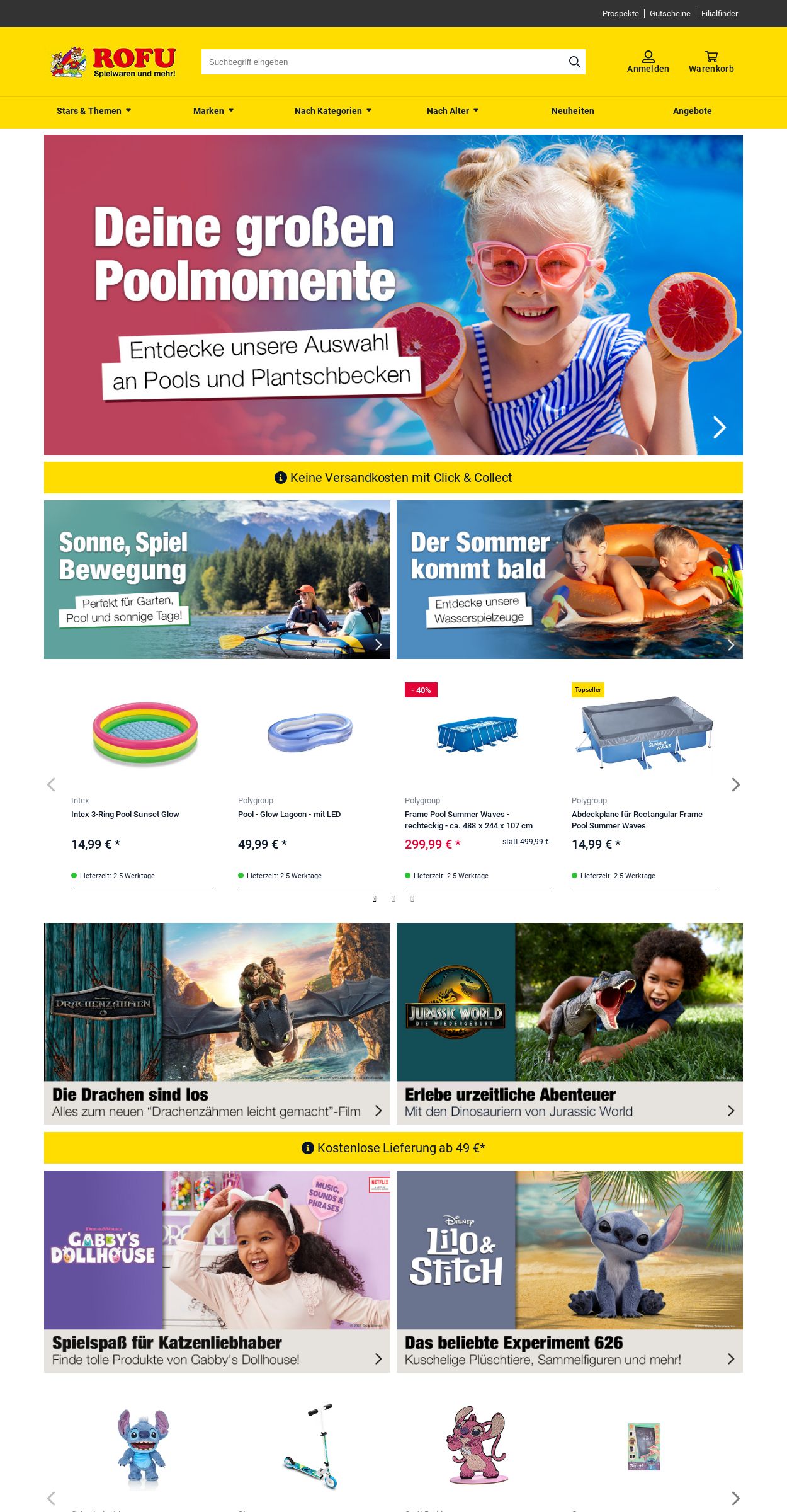 Prospekt Rofu Kinderland 26.05.2025 - 04.06.2025