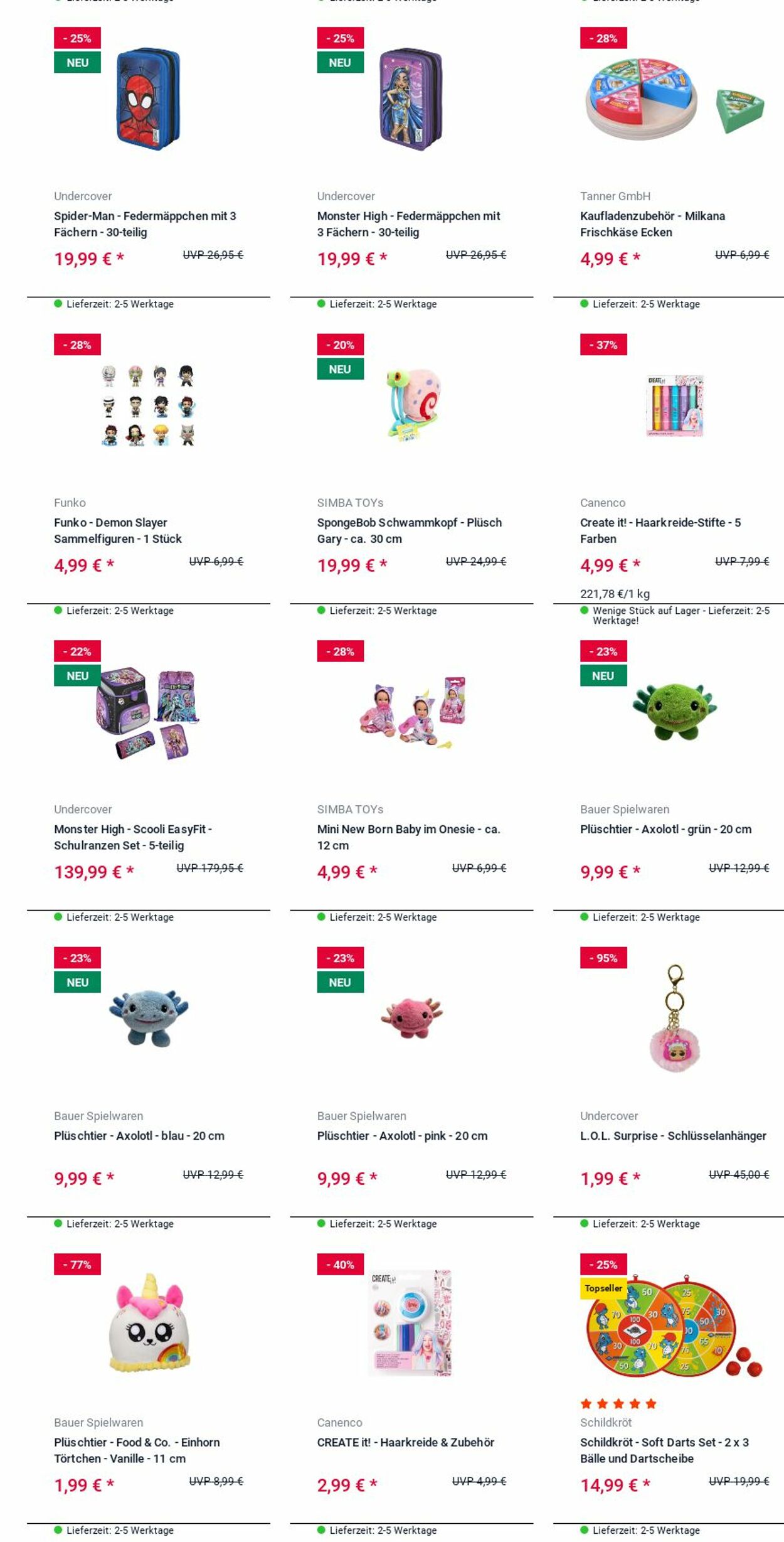 Prospekt Rofu Kinderland 26.05.2025 - 04.06.2025