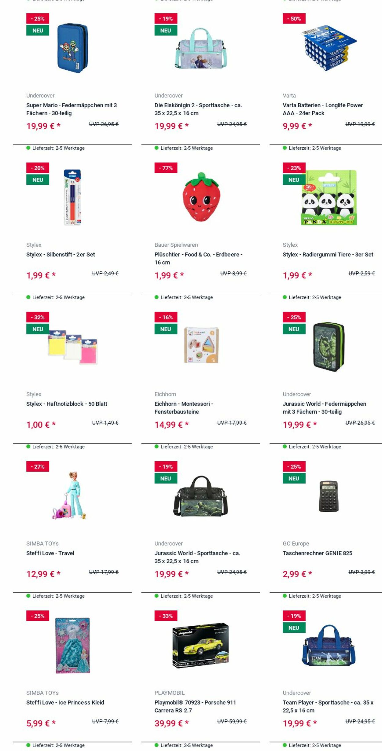 Prospekt Rofu Kinderland 26.05.2025 - 04.06.2025