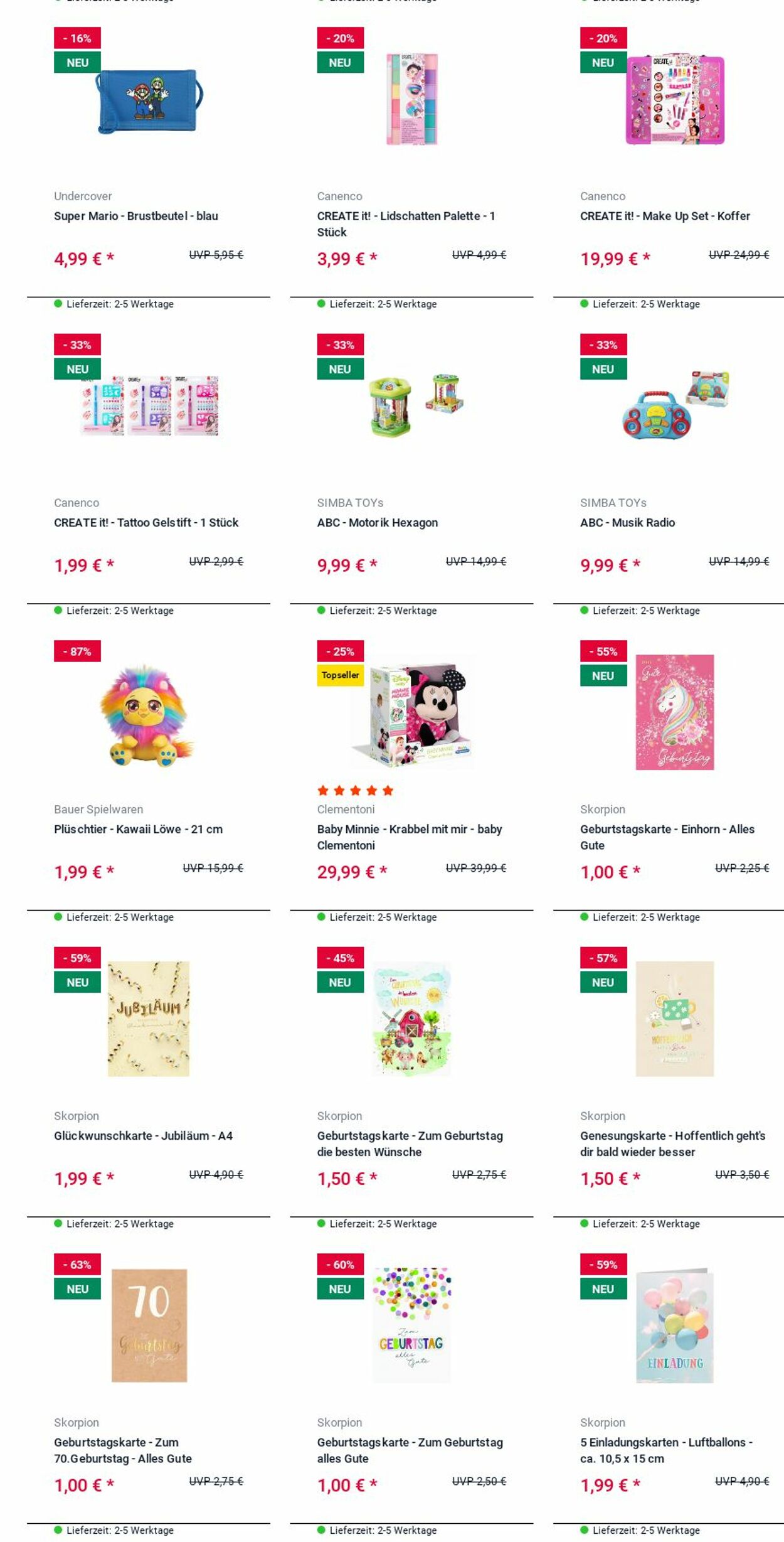 Prospekt Rofu Kinderland 26.05.2025 - 04.06.2025
