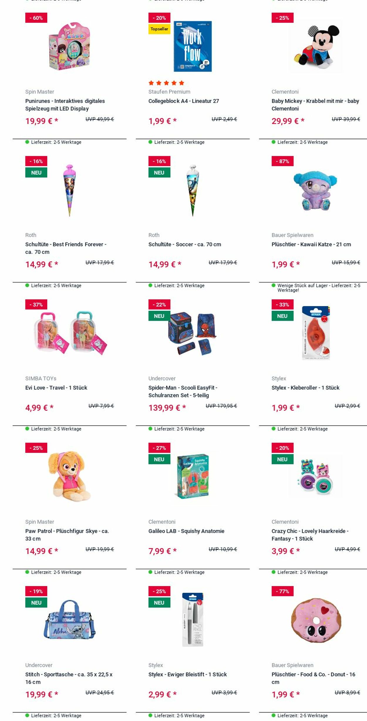 Prospekt Rofu Kinderland 26.05.2025 - 04.06.2025