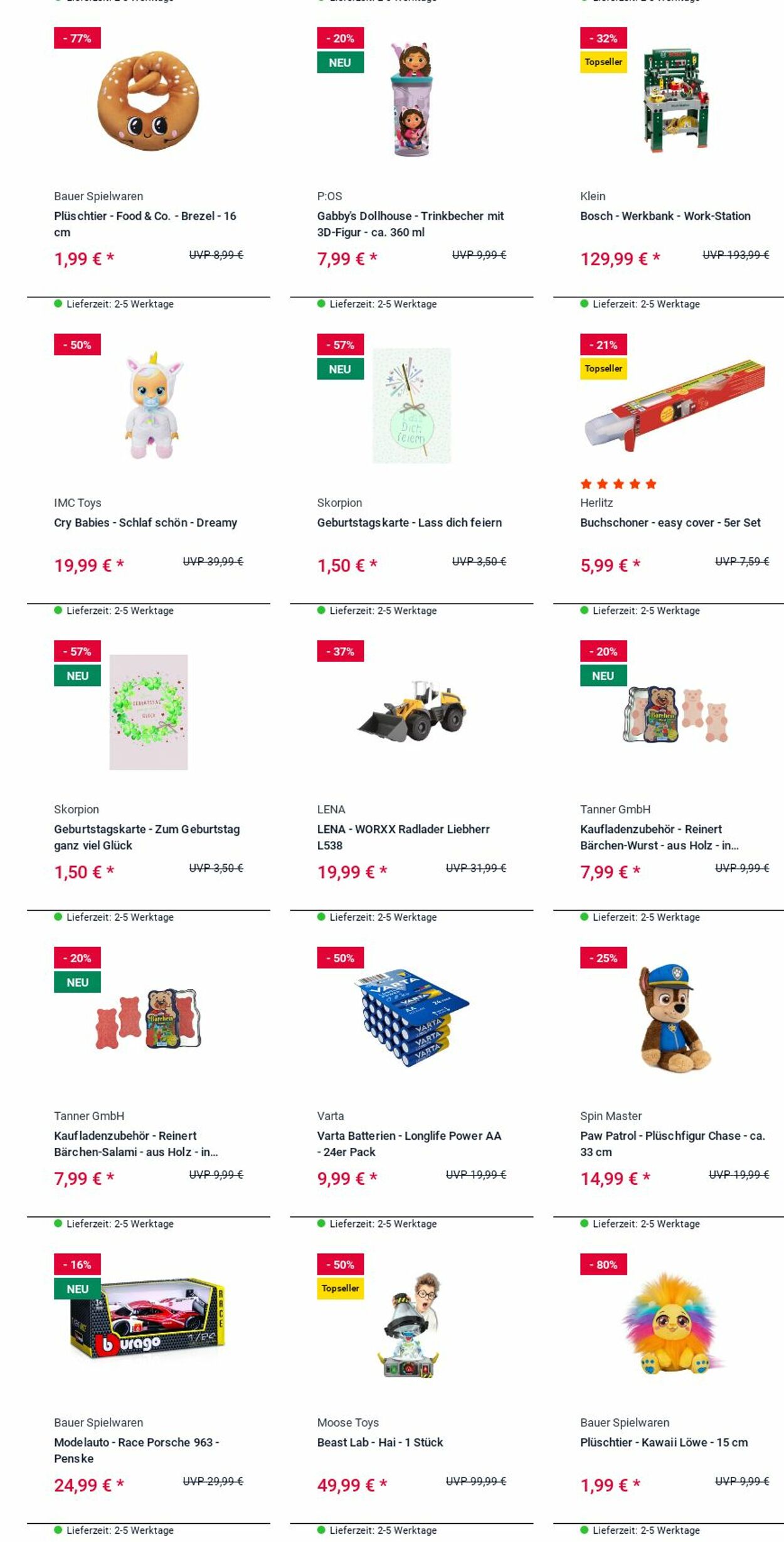 Prospekt Rofu Kinderland 04.08.2025 - 13.08.2025